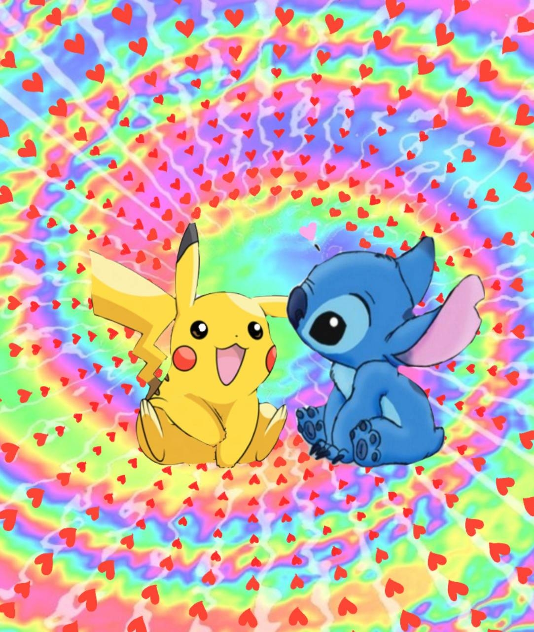 1090x1280 Pikastitch wallpaper, Phone