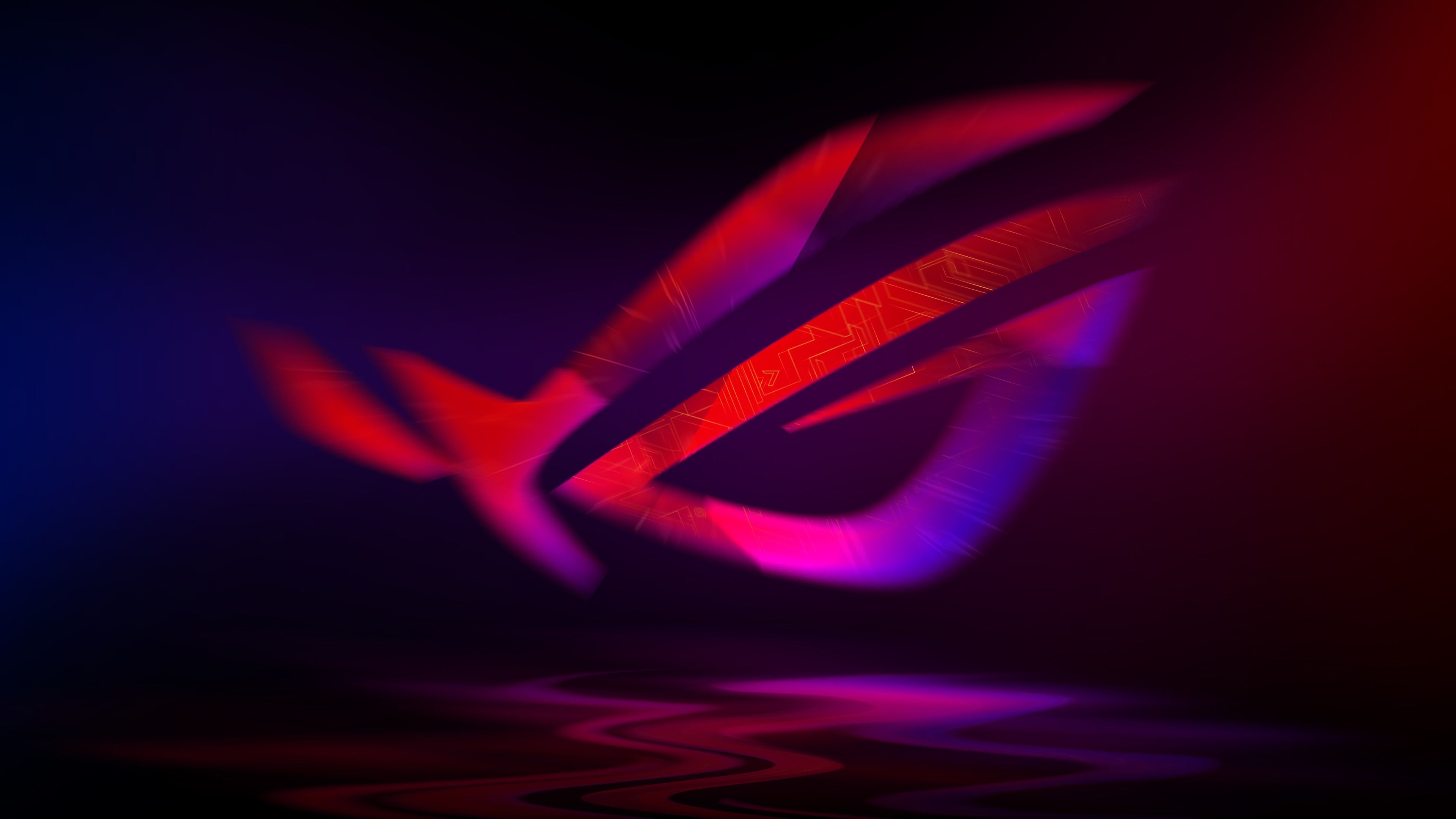 3840x2160 ASUS ROG #Neon K K #wallpaper #hdwallpaper #desktop. Neon wallpaper, Abstract logo, Asus, Desktop