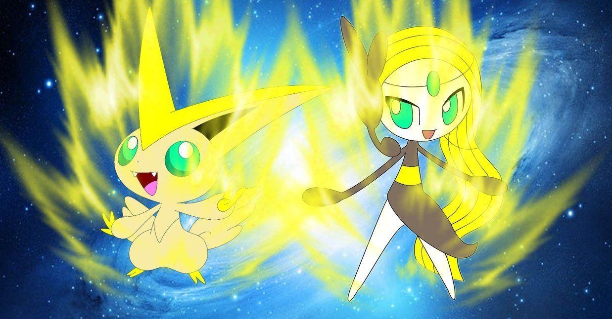 1240x650 Super Meloetta and Super Victini wallpaper, Desktop