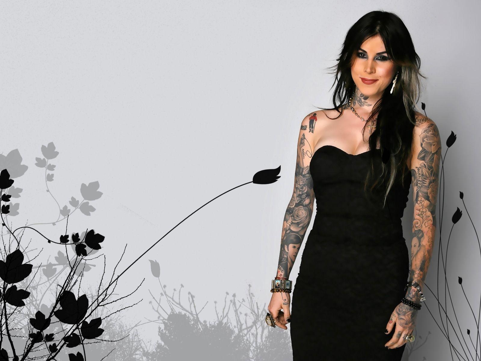 1600x1200 kat von d. HD Wallpaper: Kat Von D. Kat Von D, Desktop