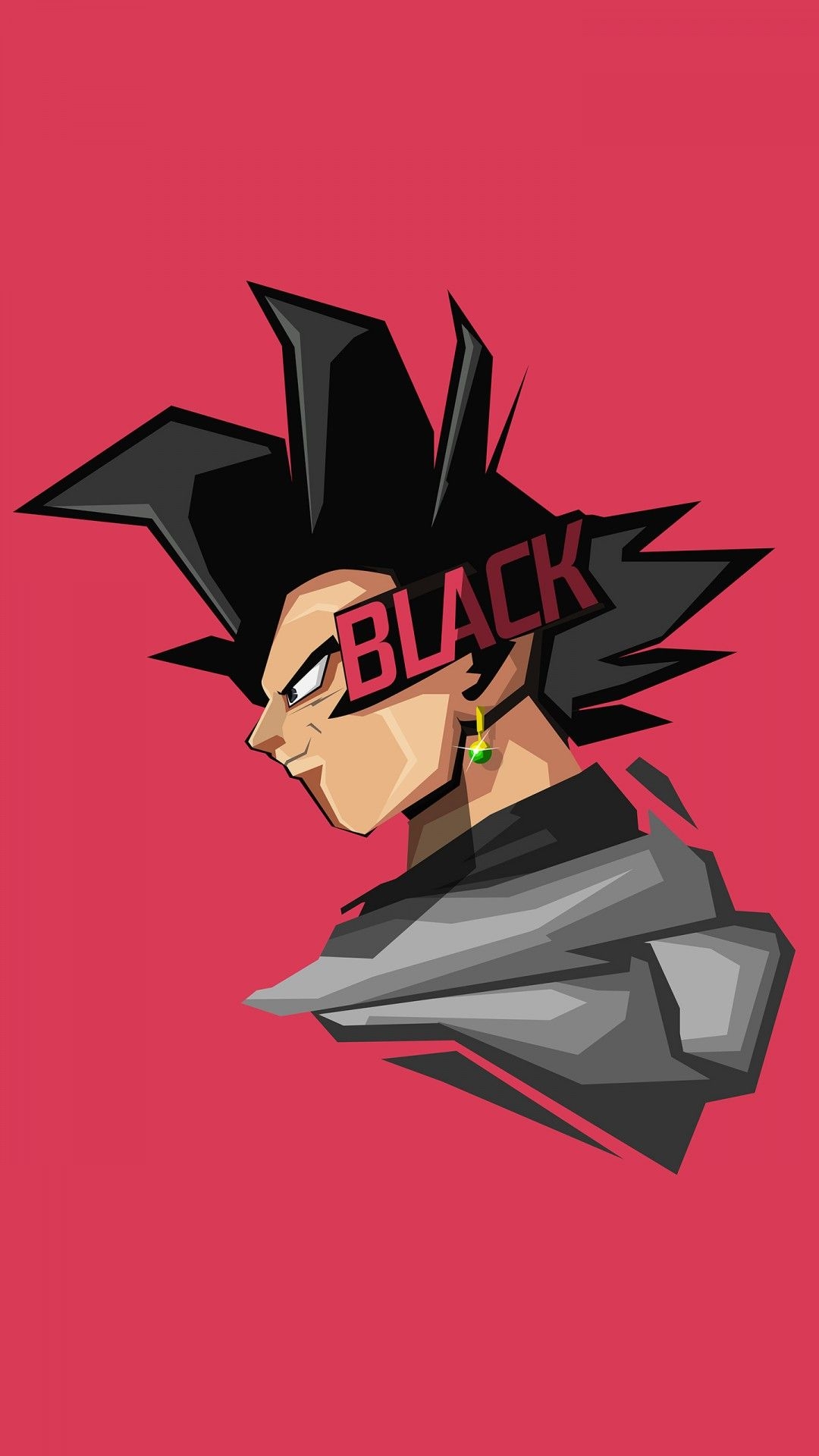 1080x1920 Goku Black Minimal Artwork 4K 8K Wallpaper, Phone