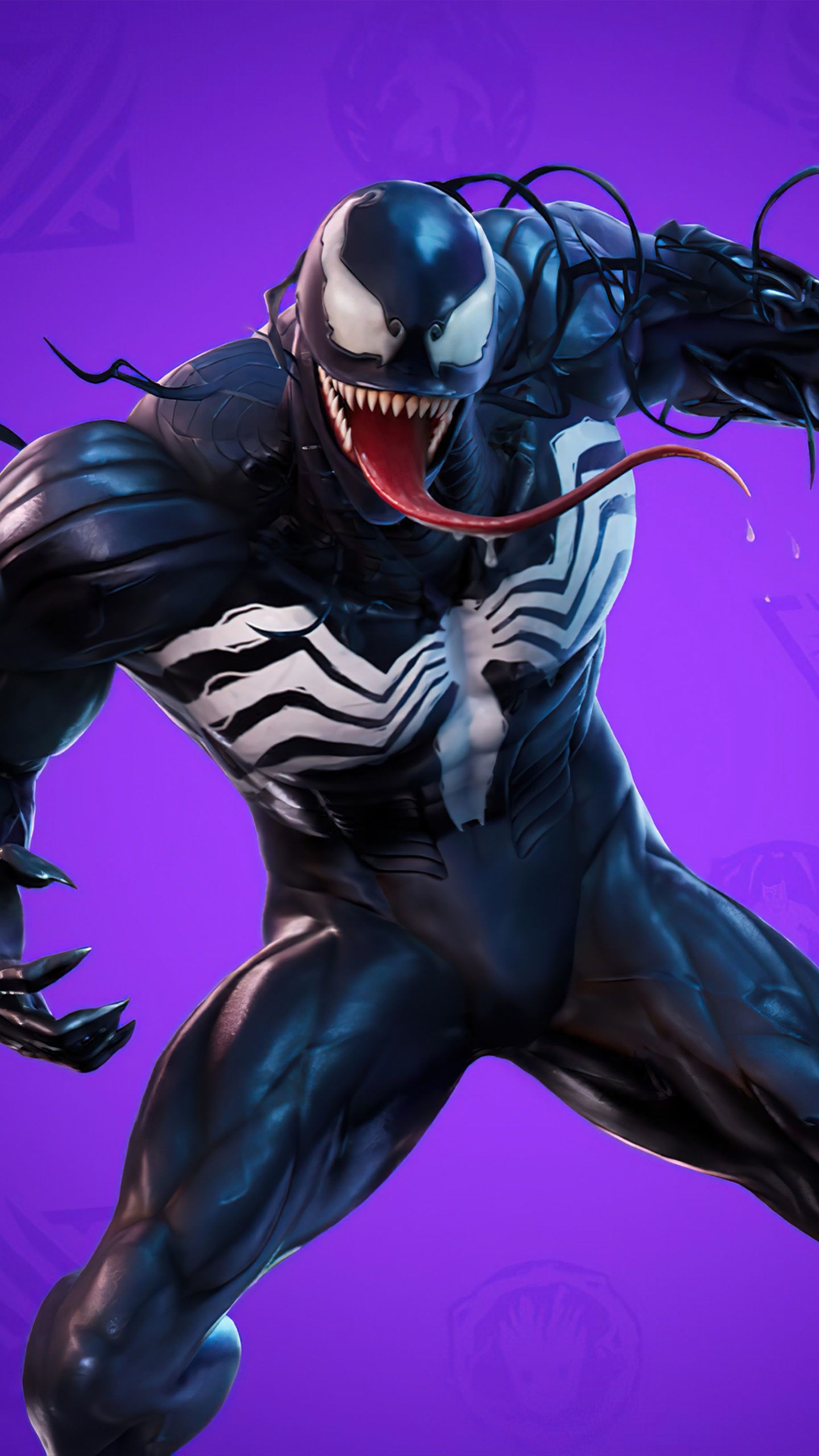 1440x2560 Venom Fortnite 4K Ultra HD Mobile Wallpaper, Phone