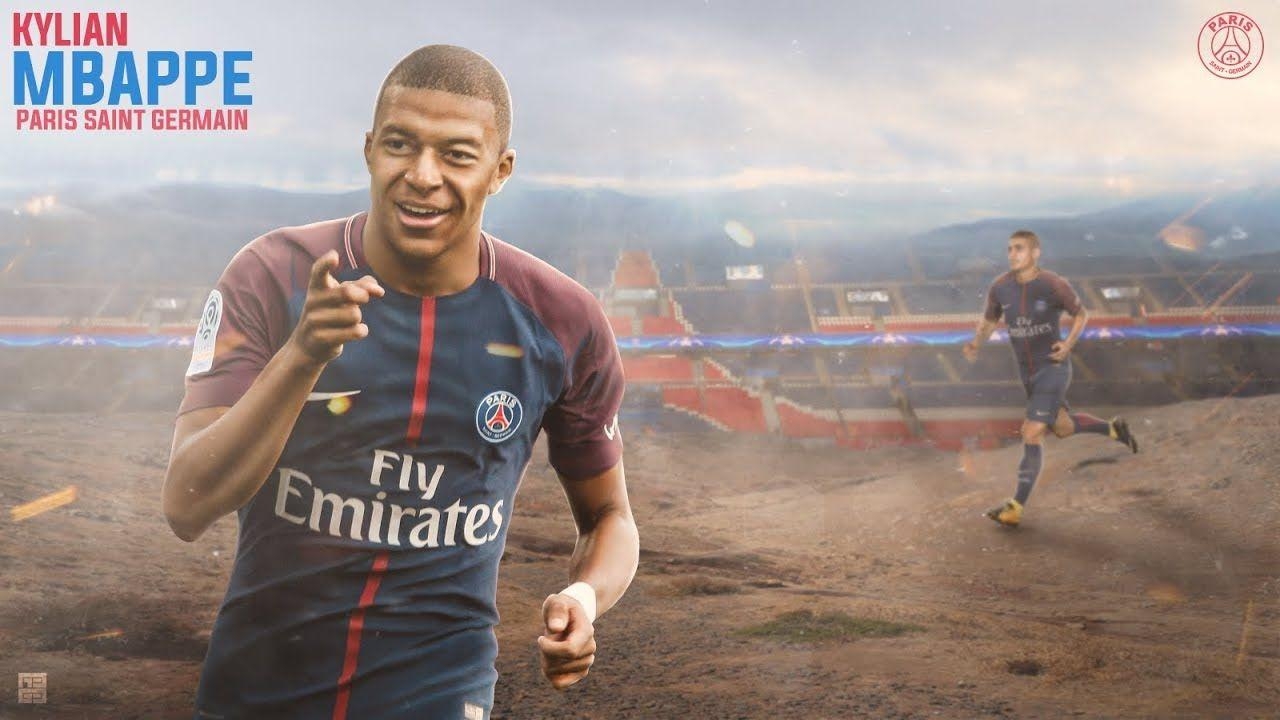 1280x720 Photoshop Tutorial Kylian Mbappe 2018 ○ Free PSD FILE ○ GraphicsD, Desktop