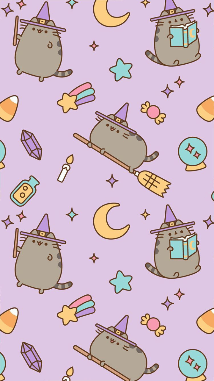 720x1280 Kawaii Phone Background Halloween, Phone