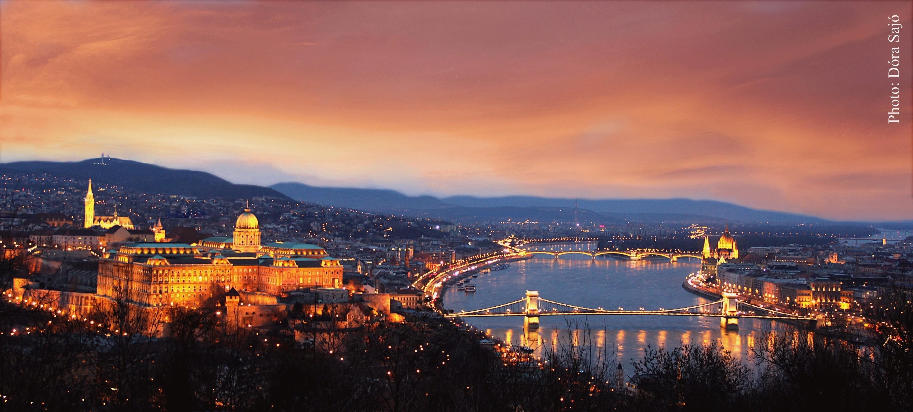 3460x1560 Budapest Wallpaper HD Download, Dual Screen