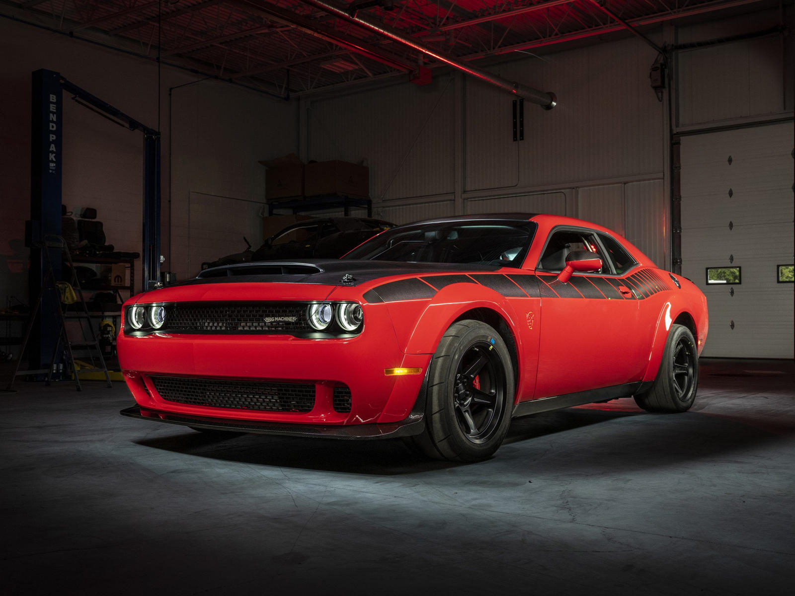 1600x1200 Dodge Demon Gets Extensive Carbon Fiber Makeover, Desktop