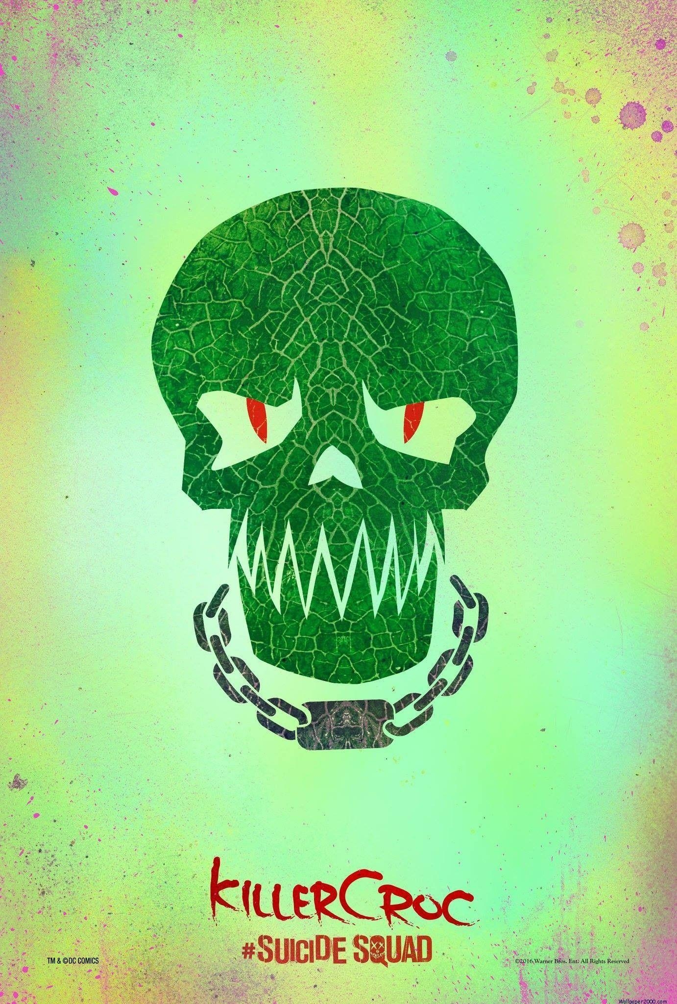 1390x2050 suicide squad Killer croc, Phone