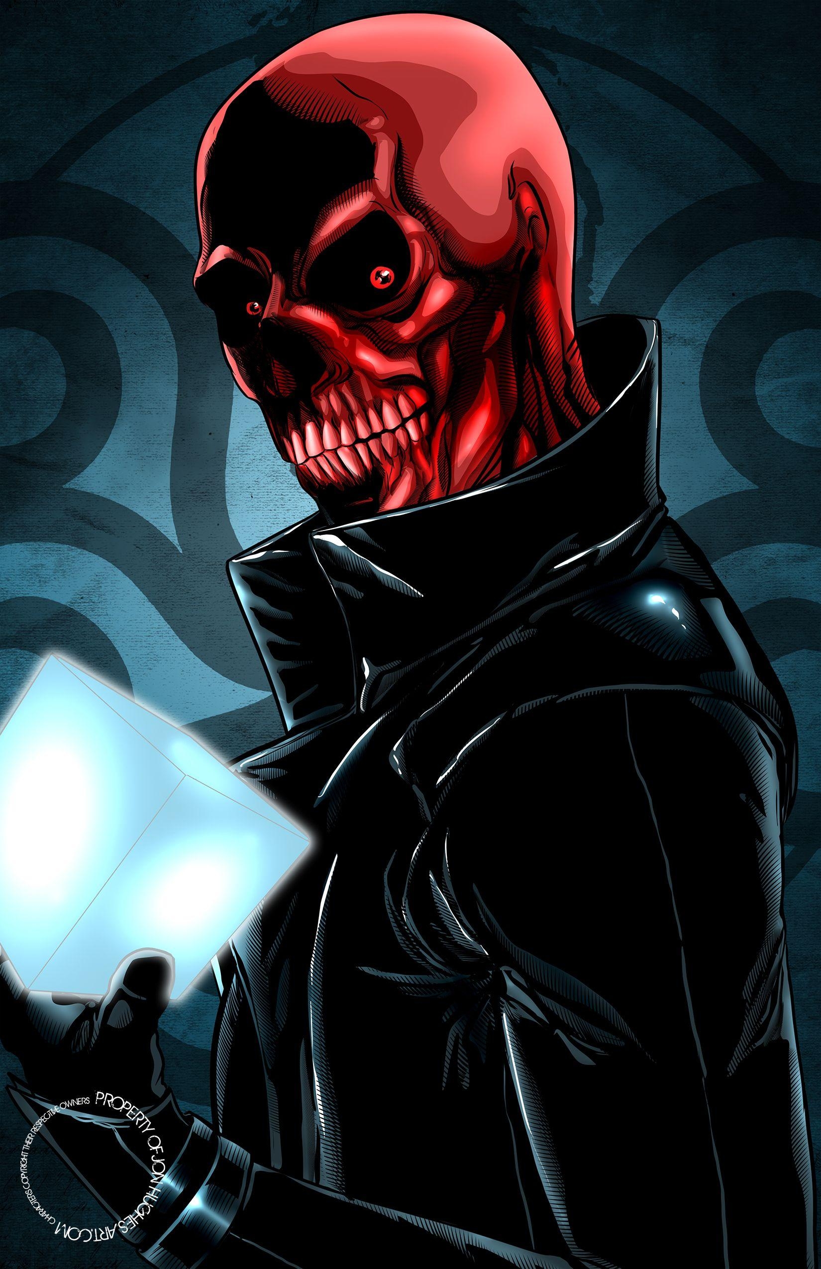 1650x2550 Picture of Red Skull Marvel Wallpaper, Phone