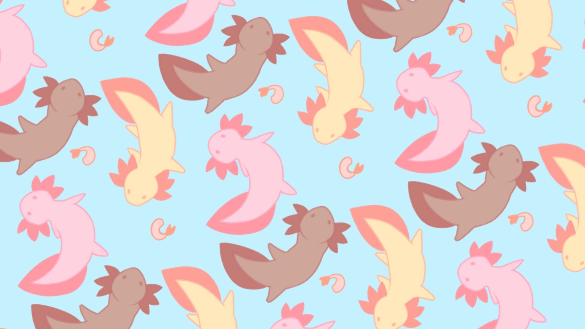 1920x1080 Daron Fox - That's fake! Axolotls would eat those shrimps!, Desktop