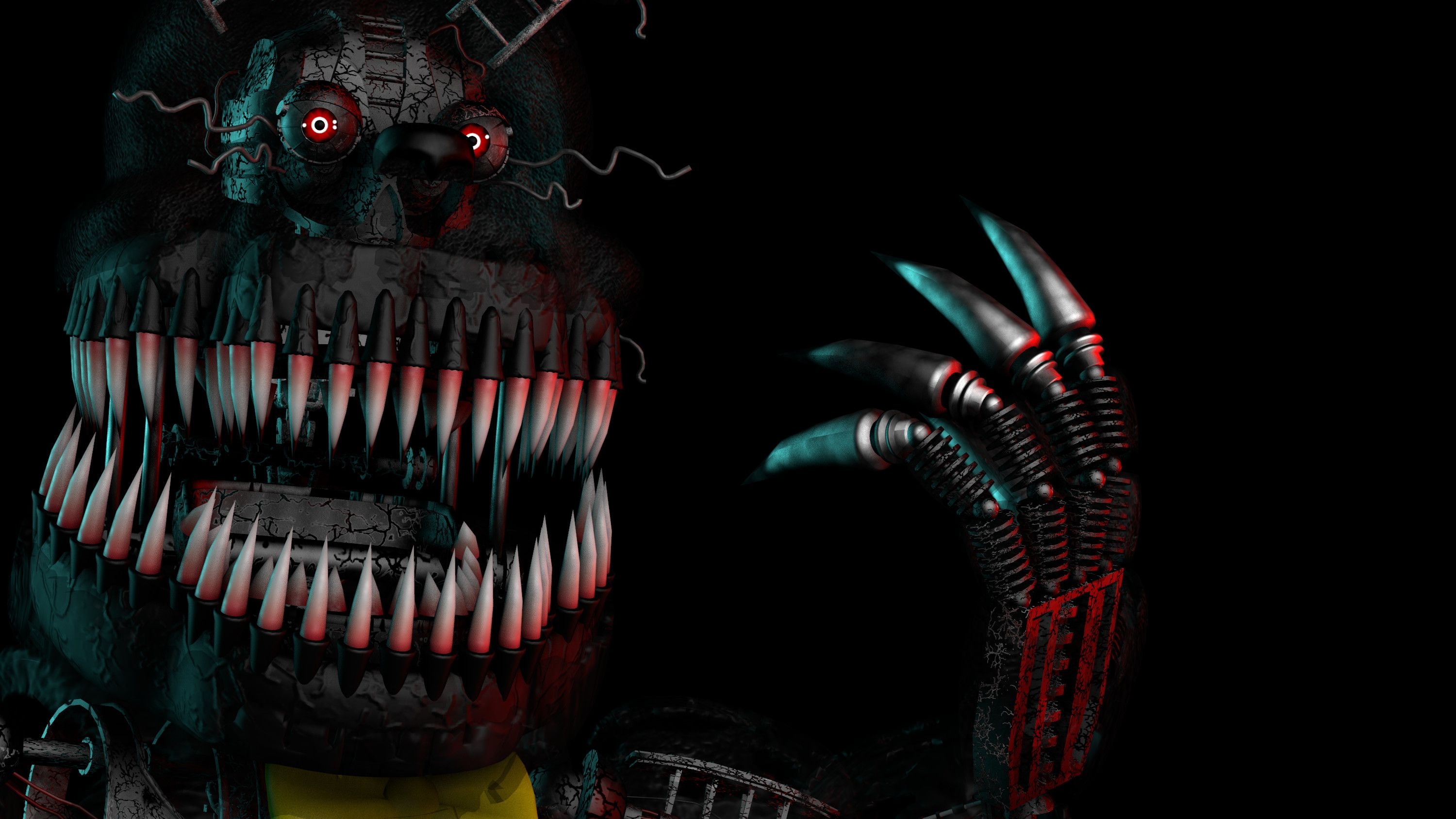 3000x1690 Five Nights At Freddys 4 Nightmare Bonnie Wallpaper, Desktop