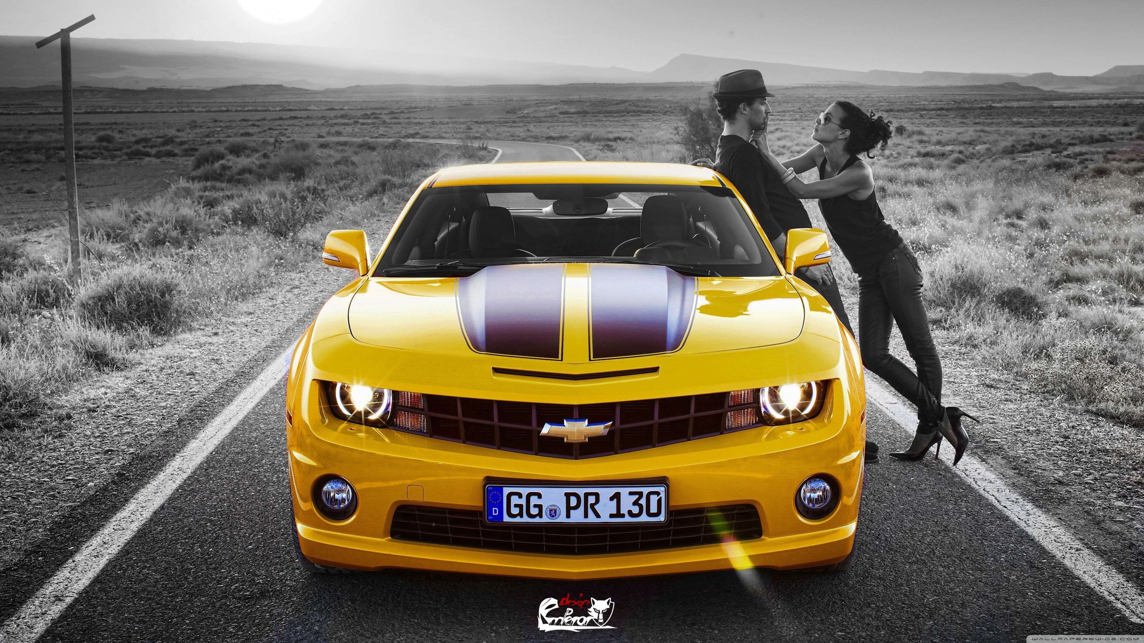 3840x2160 Yellow Camaro Wallpaper Free Yellow Camaro Background, Desktop