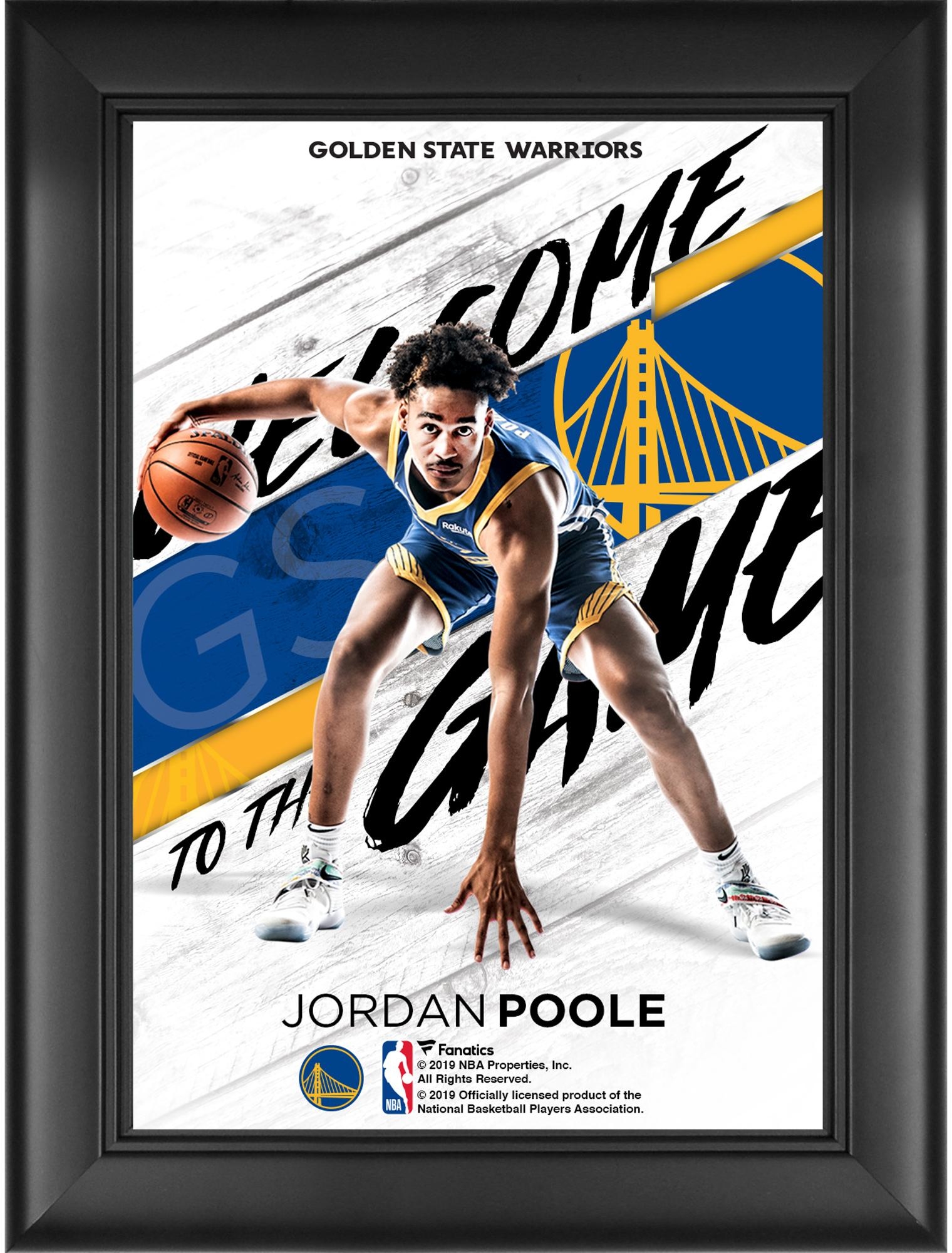 1520x2000 Jordan Poole Golden State Warriors Framed 5 x 7 Player Collage, Phone