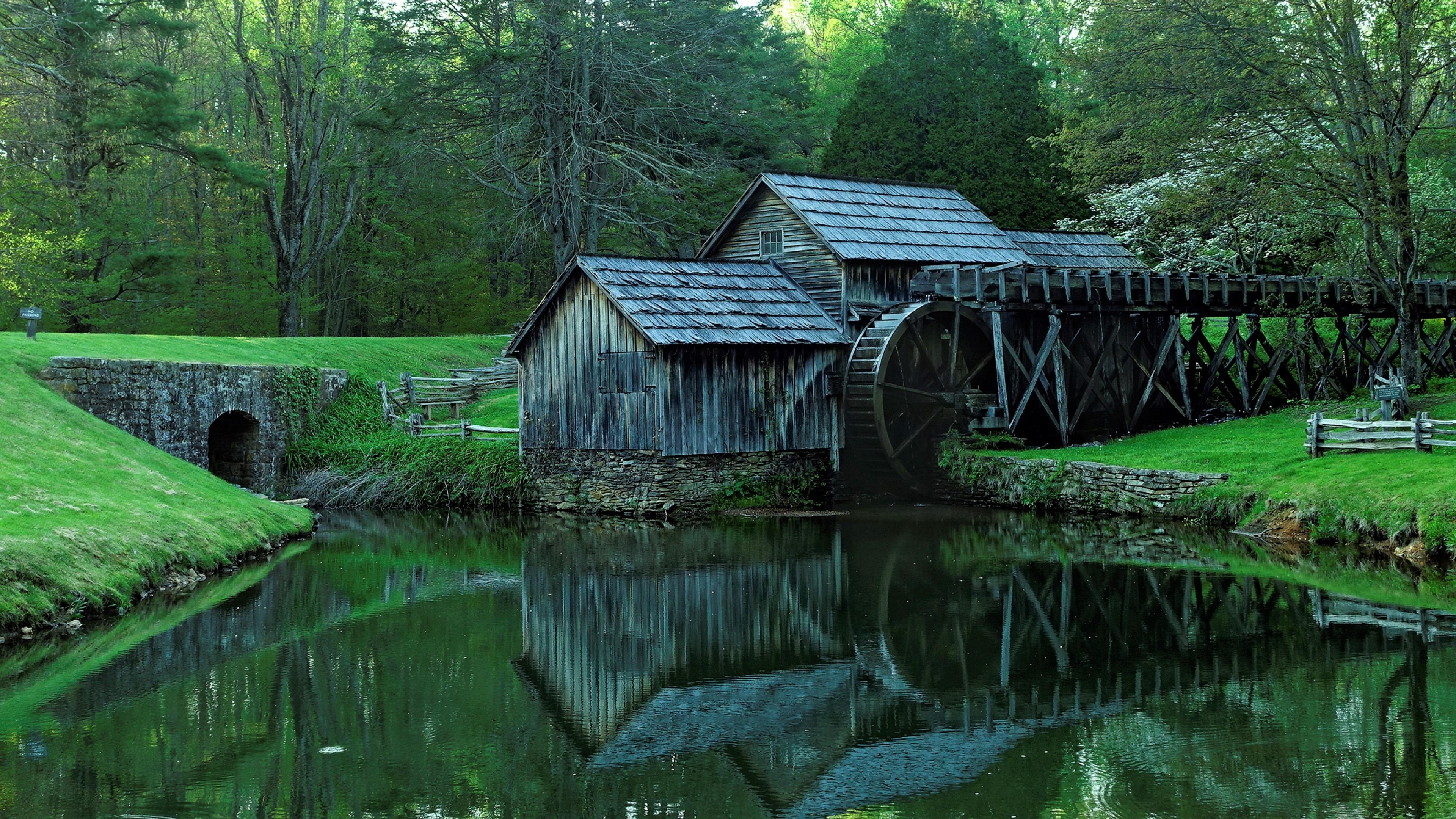 3840x2160 Mabry Mill (Blue Ridge Parkway) Wallpaper. Wallpaper Studio 10, Desktop