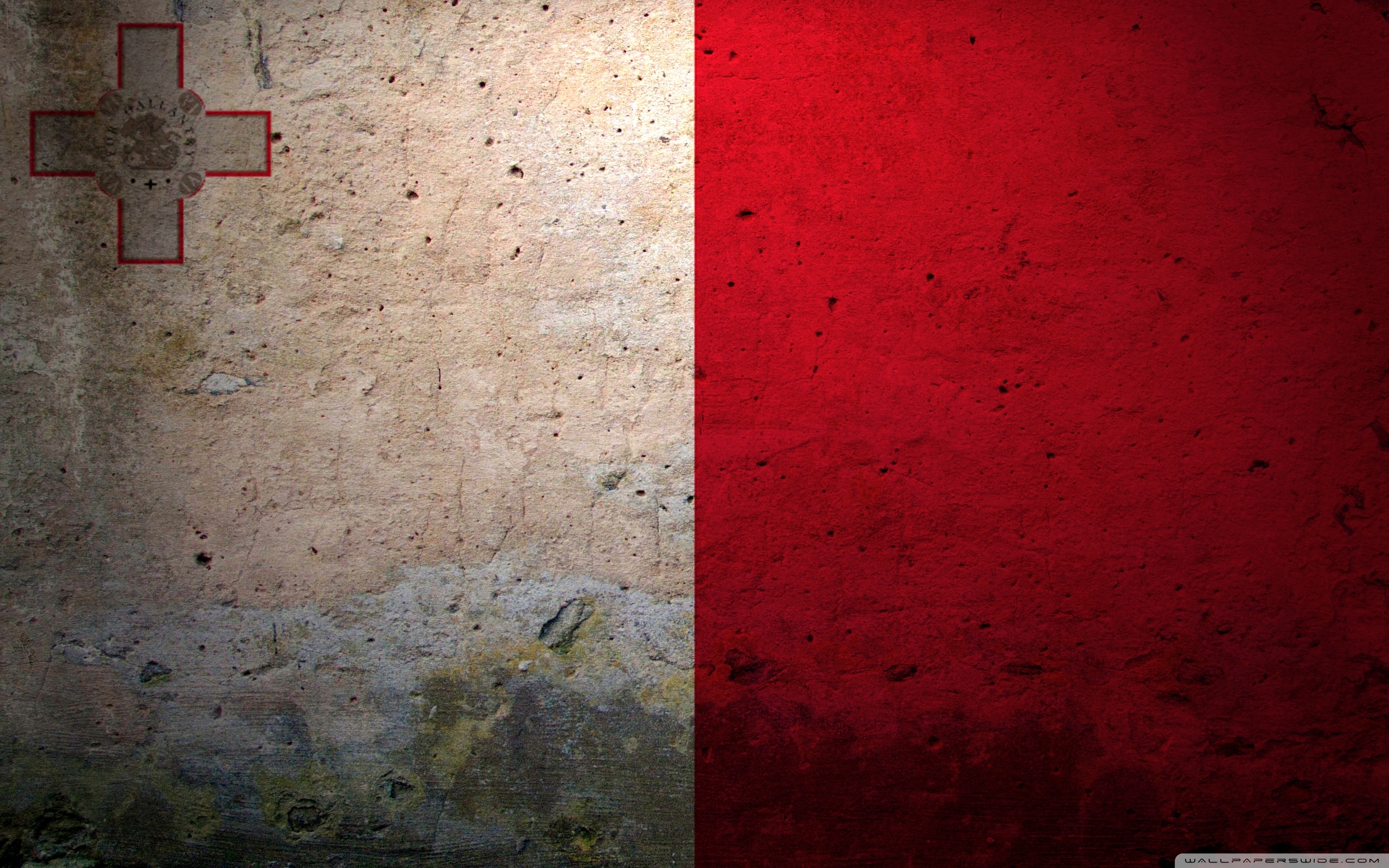 2560x1600 Grunge Flag Of Malta ❤ 4K HD Desktop Wallpaper for 4K Ultra HD TV, Desktop