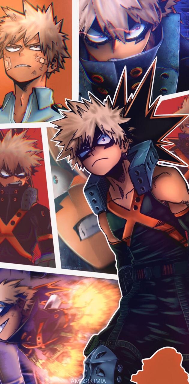 630x1280 Bakugo wallpaper, Phone