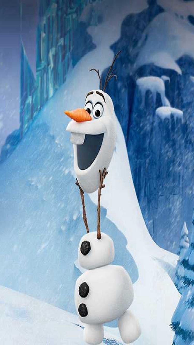 750x1340 Disney Frozen iPhone Background Olaf Olaf Wallpaper HD HD Wallpaper, Phone