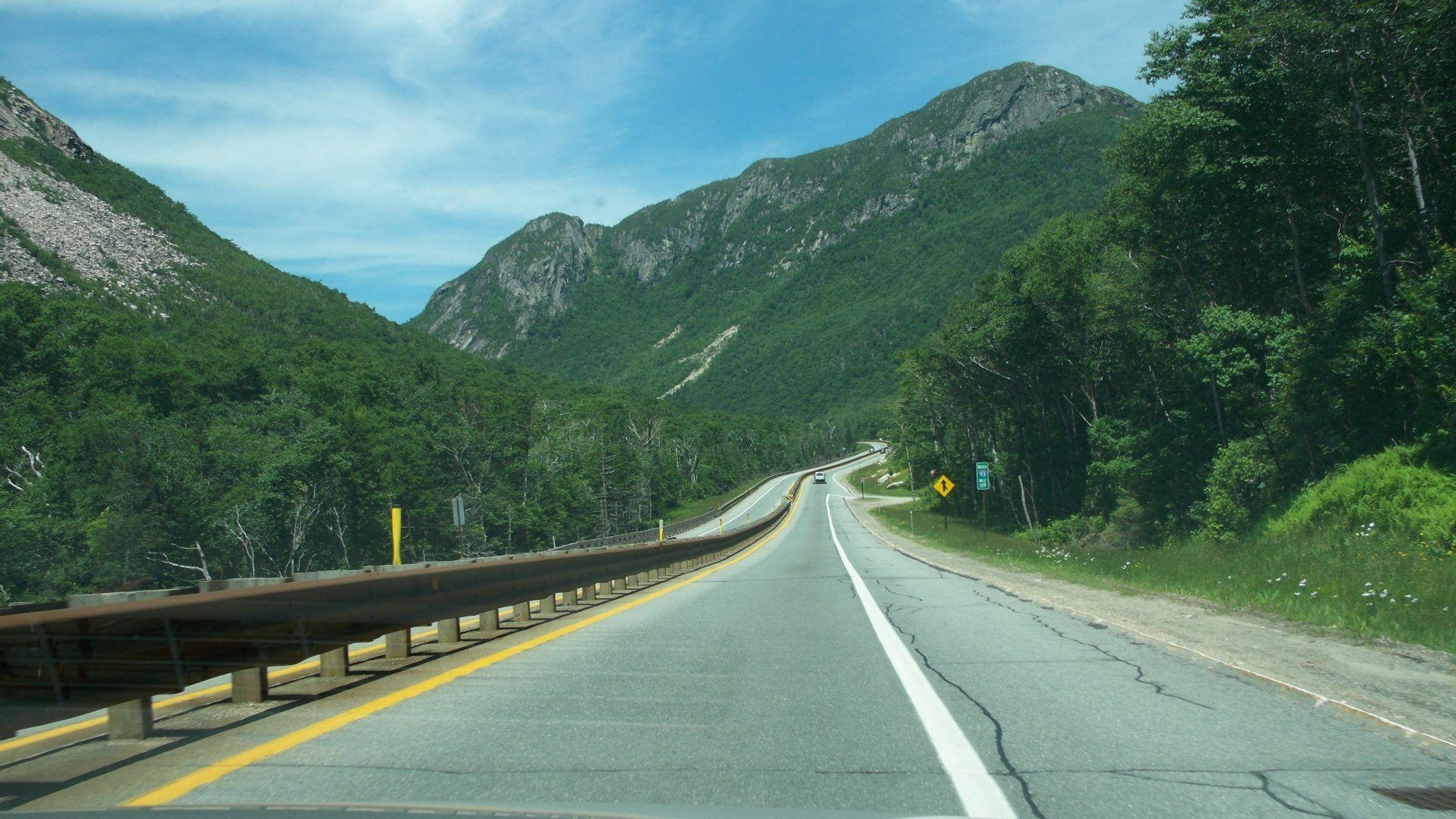 1920x1080 Coos Tag wallpaper: Franconia Notch Coos White Mountains New, Desktop