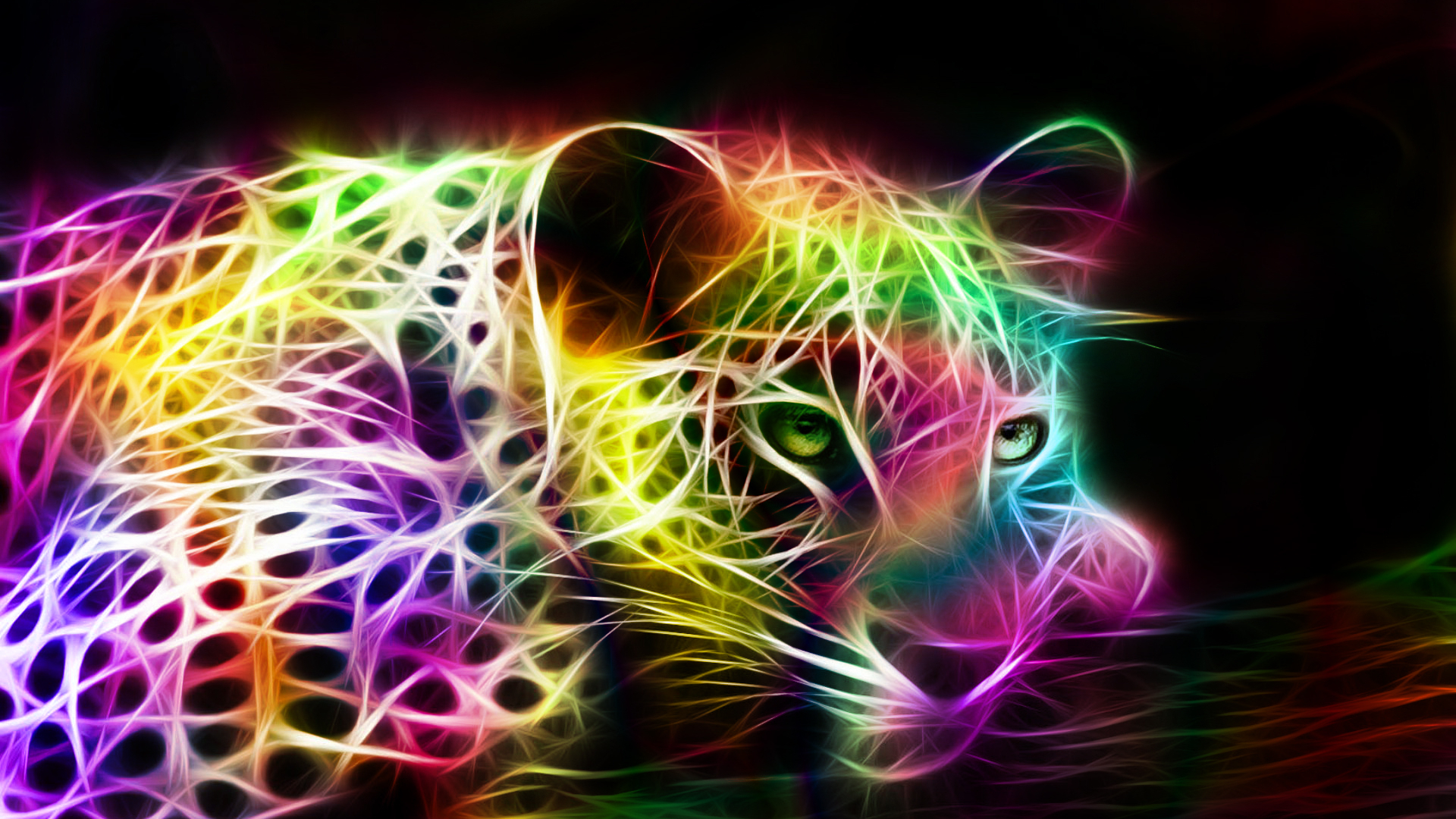 1920x1080 Free download fractal rainbow colored jaguarjpg [1920x1200] for your Desktop, Mobile & Tablet. Explore Colorful Cheetah Wallpaper. Colorful Cheetah Print Wallpaper, Desktop