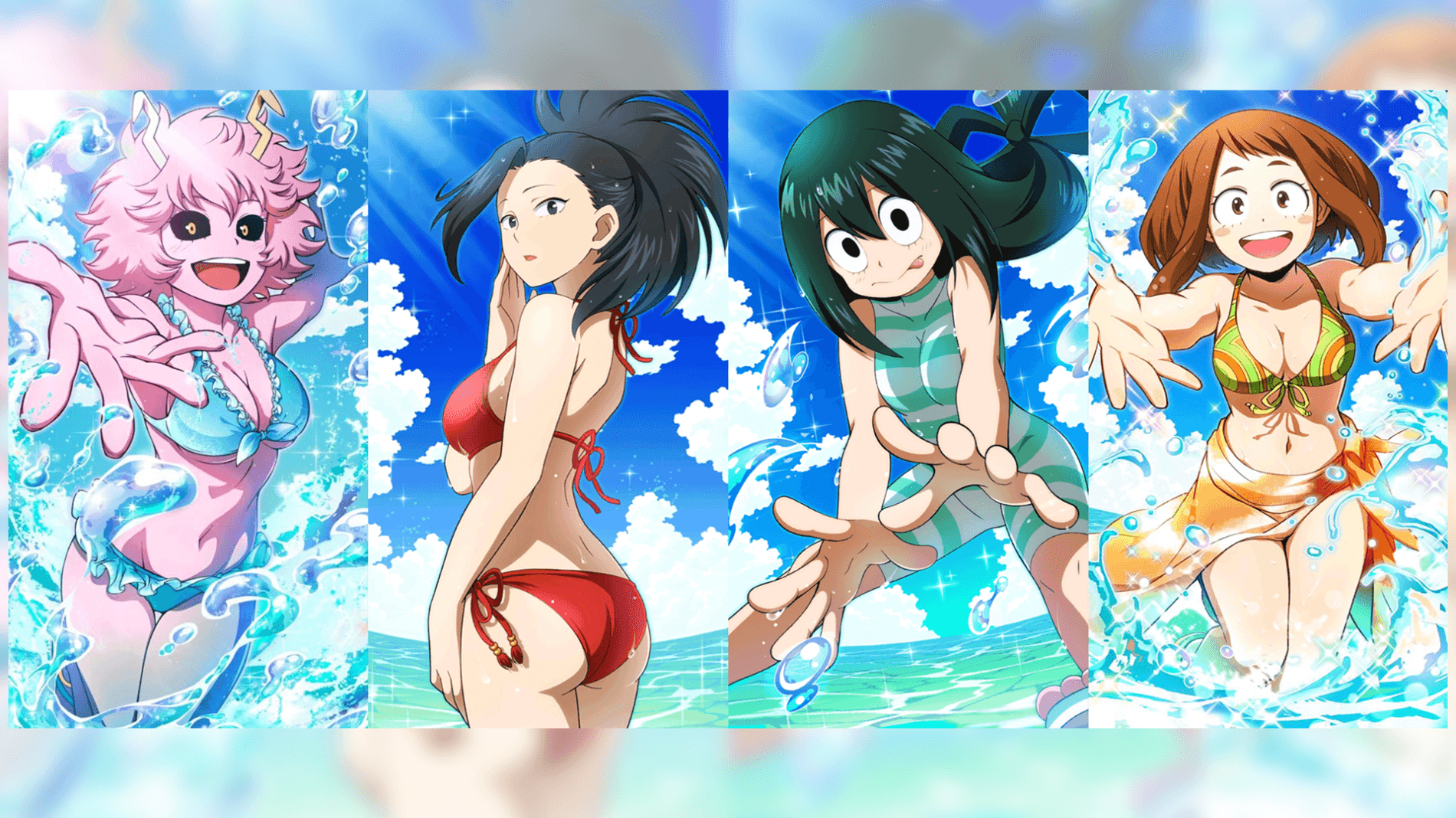 1900x1070 My Hero Academia Smash Tap Beach Swimsuit Wallpaper. My Hero, Desktop