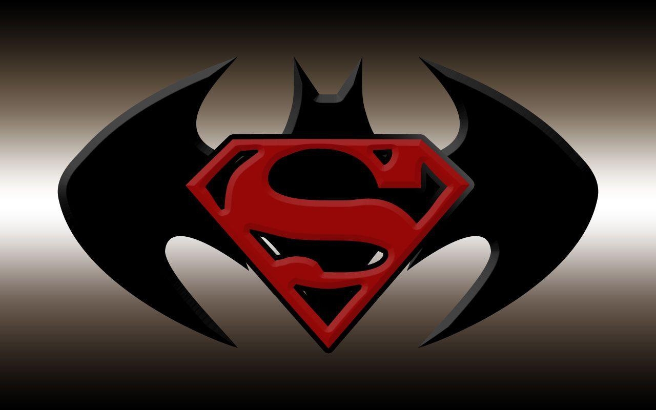 1280x800 image For > Superman Batman Symbol Wallpaper, Desktop