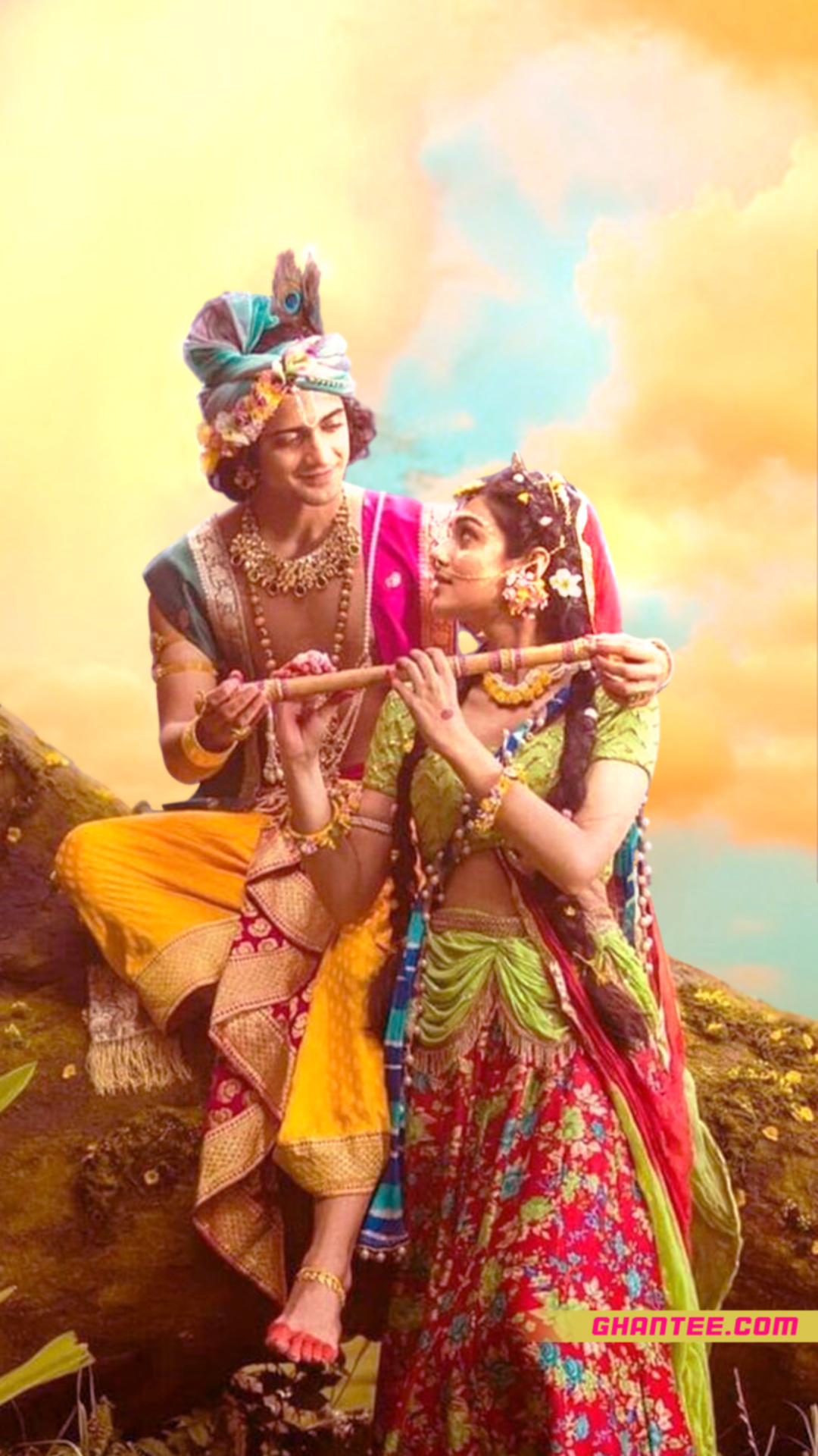 1080x1920 best radha krishna image for your mobile, Phone