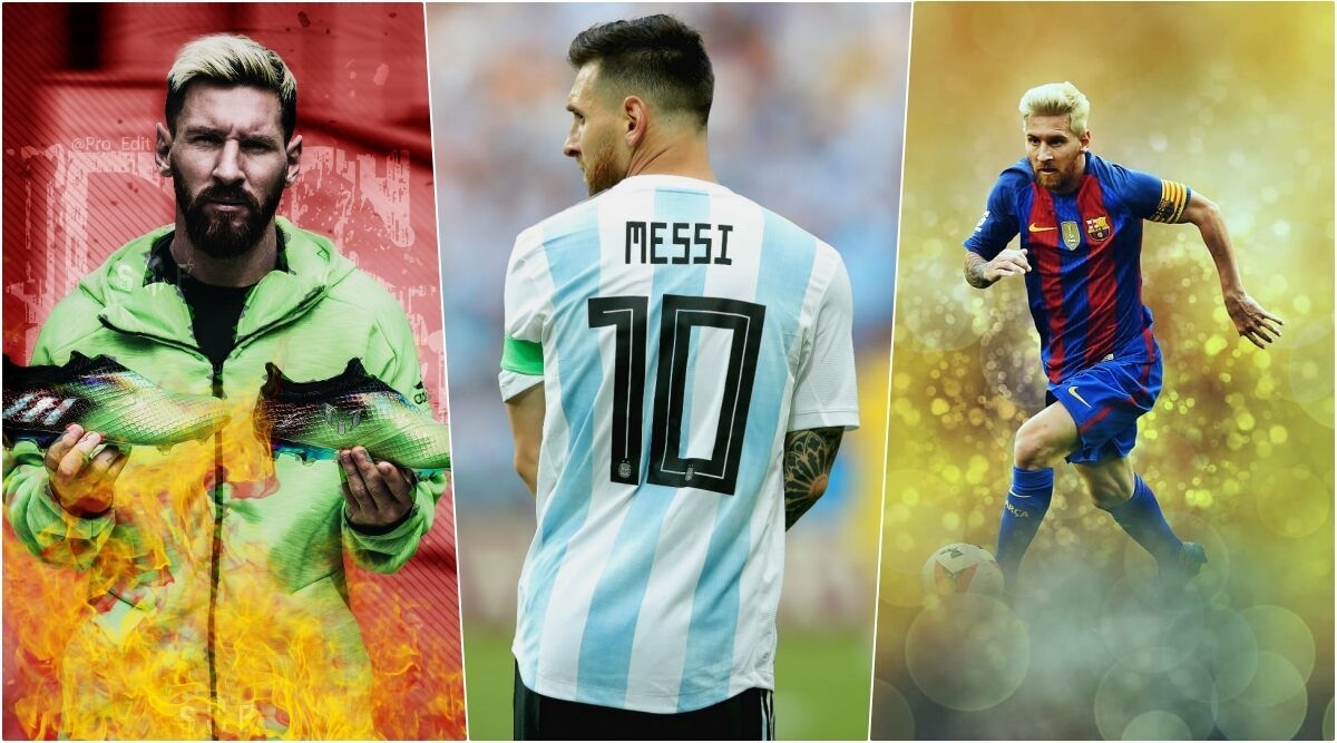 1200x670 Football News. Lionel Messi HD Image & 4K Wallpaper In Barcelona & Argentina Jersey For Free Download Online. ⚽ LatestLY, Desktop