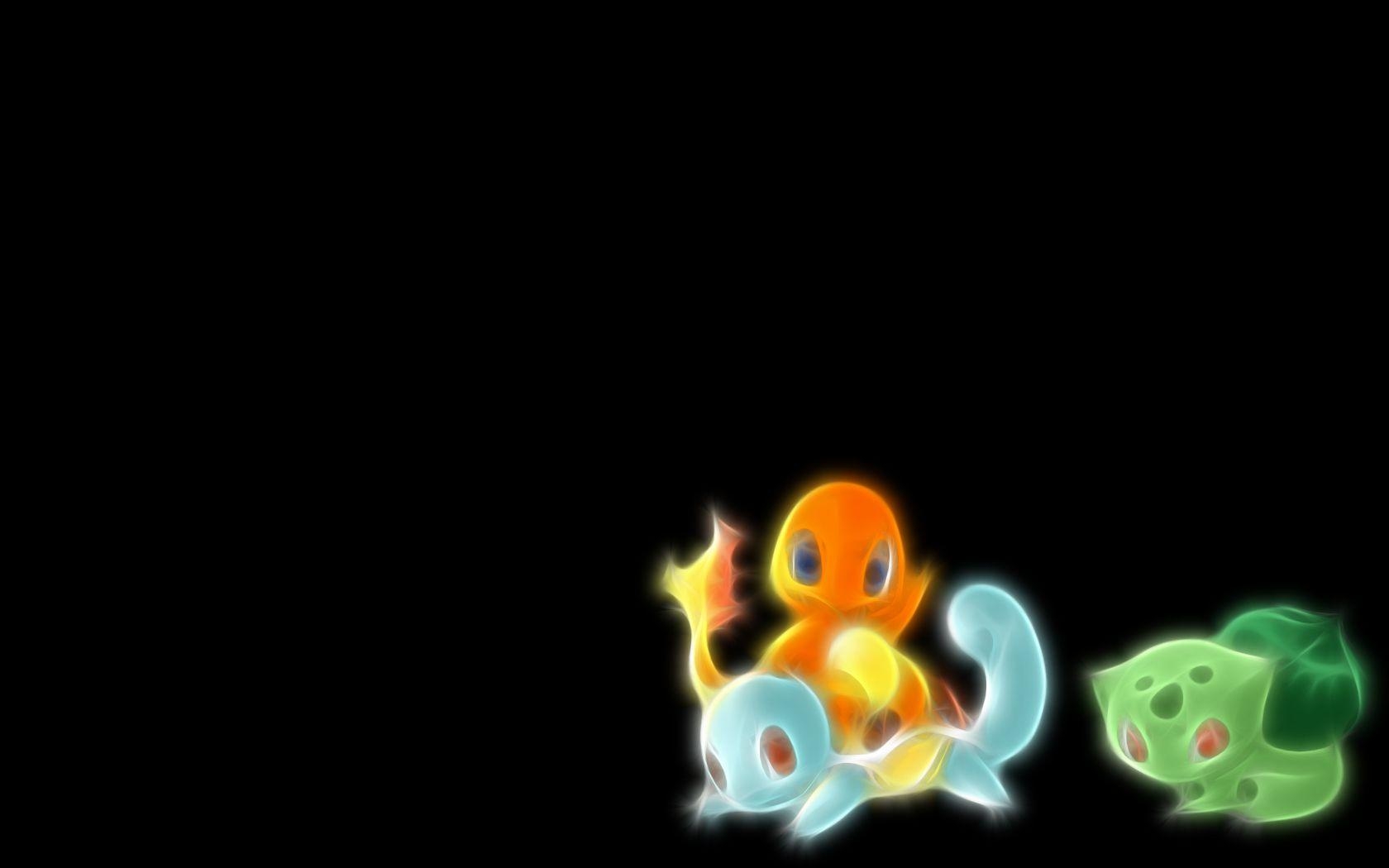 1680x1050 Pokemon Bulbasaur Squirtle simple background Charmander wallpaper, Desktop