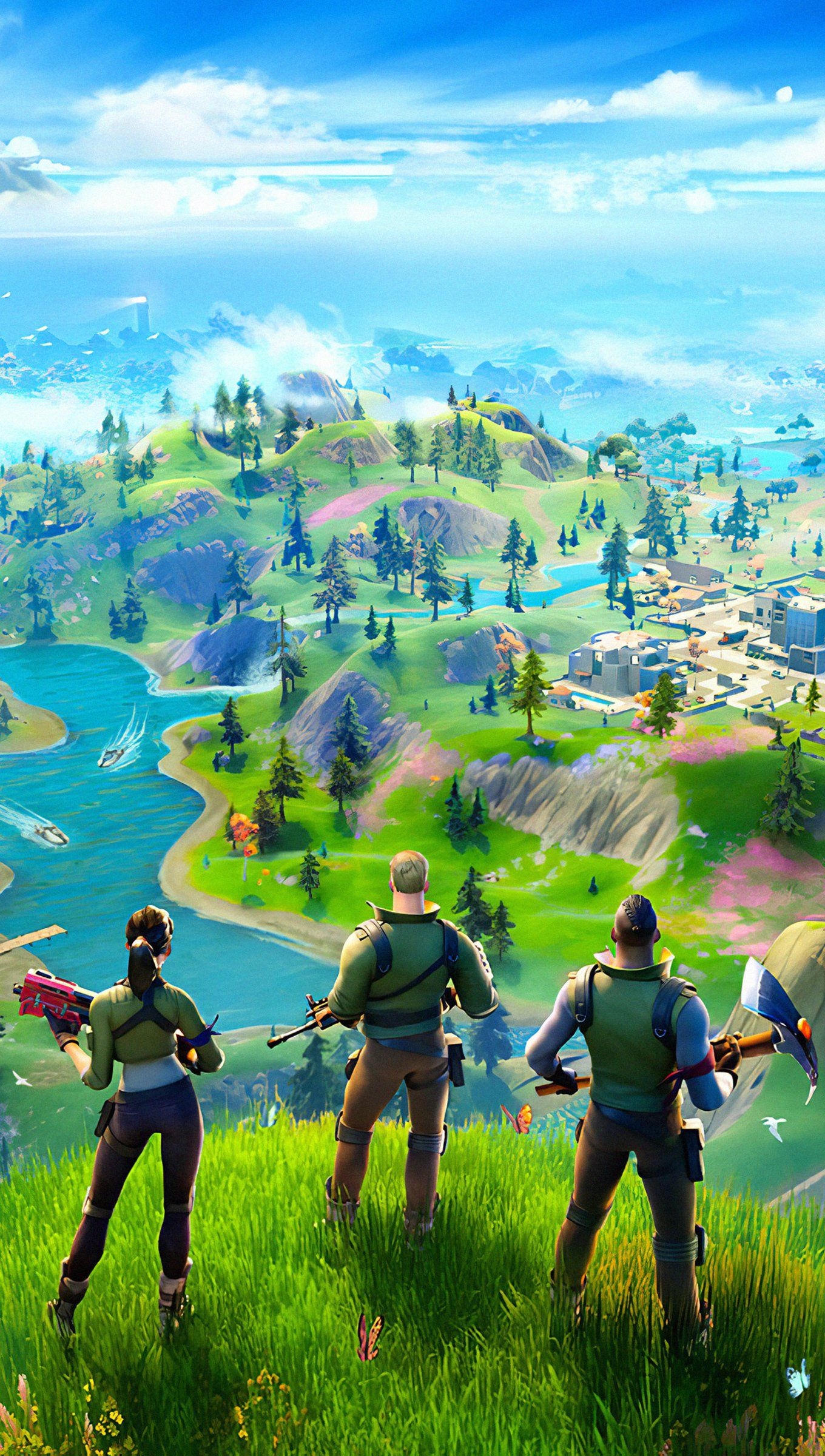 1360x2400 Fortnite Chapter 2 Wallpaper 4k Ultra HD, Phone
