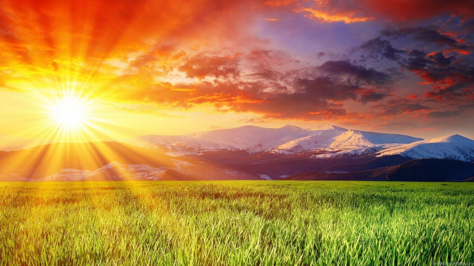 1920x1080 Nature HD wallpaper: Shining Sun Skies. Collection 1 in 2019, Desktop