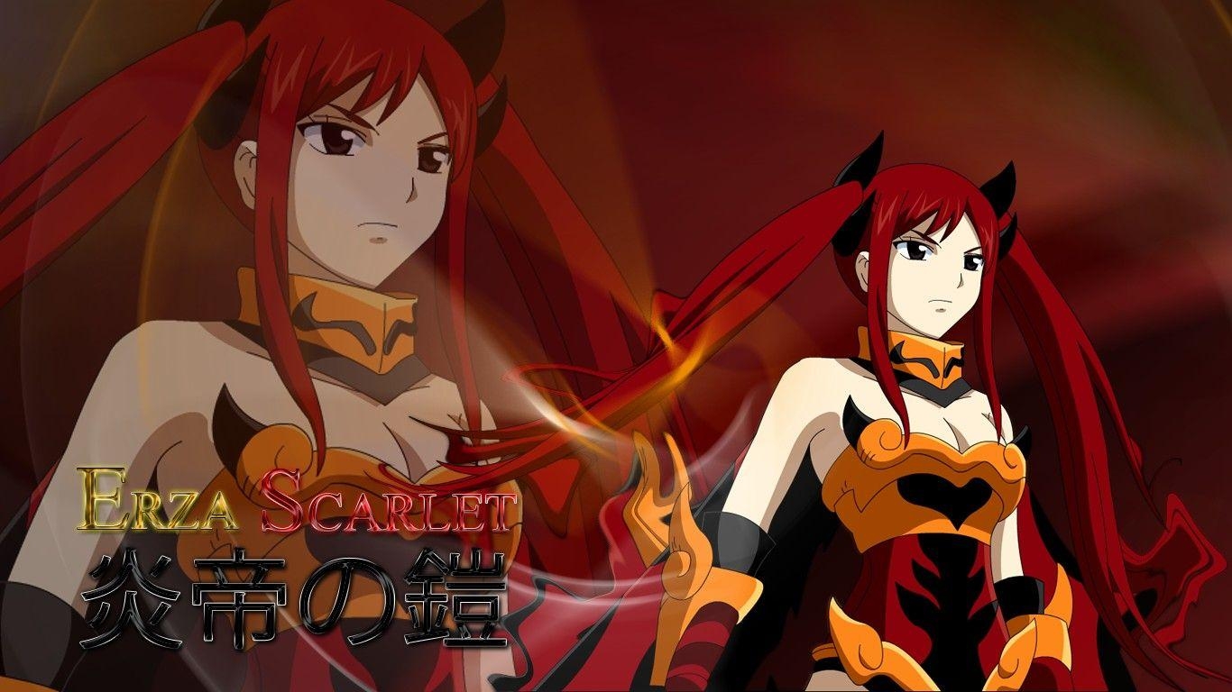 1370x770 Erza Scarlet TAIL Anime Image, Desktop