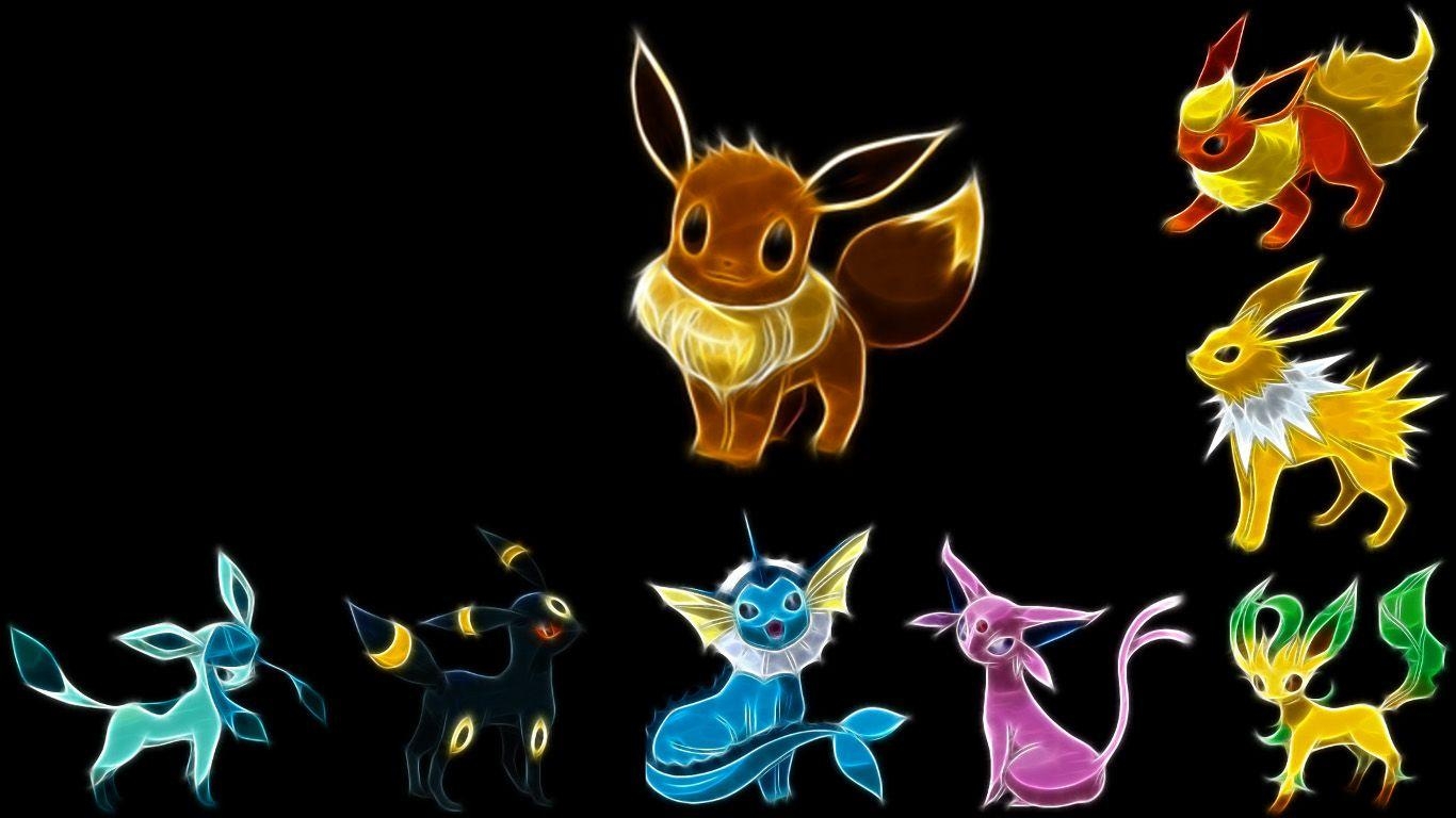 1370x770 Eevee Wallpaper for Computer, Desktop