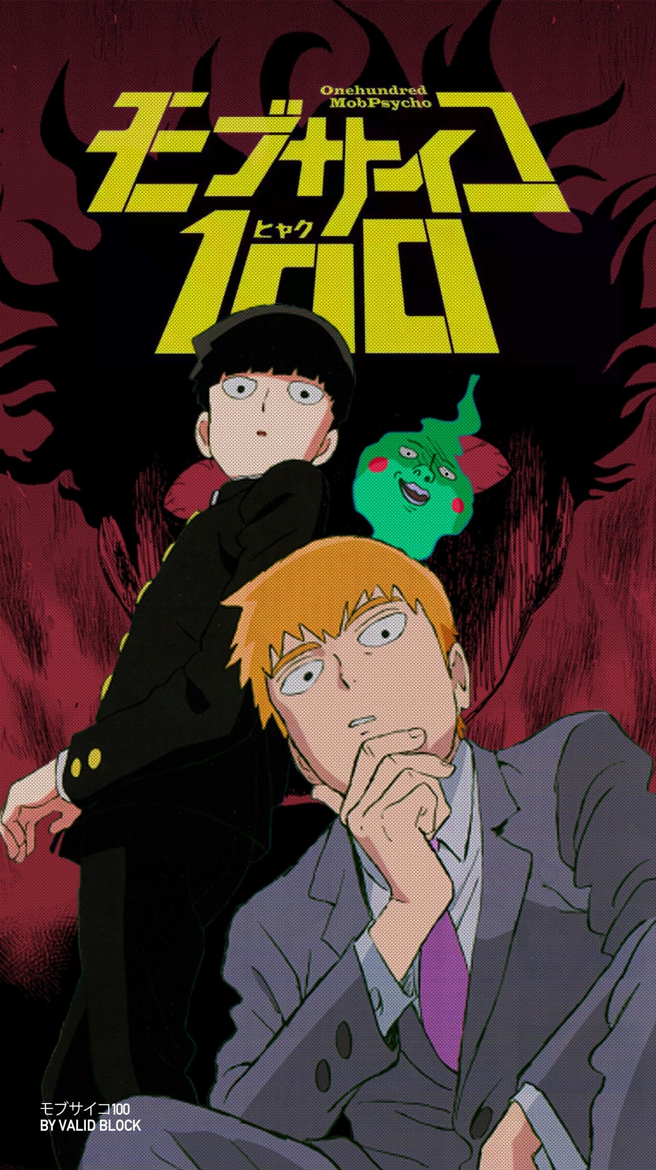 1360x2420 Mob Psycho 100 HD Wallpaper! for Android, Phone