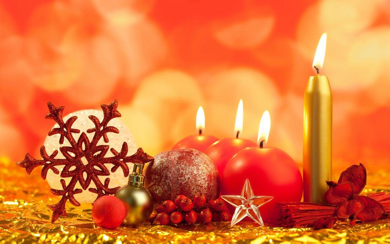 1280x800 Free Christmas Candles Wallpaper, Free Christmas Candles, Desktop