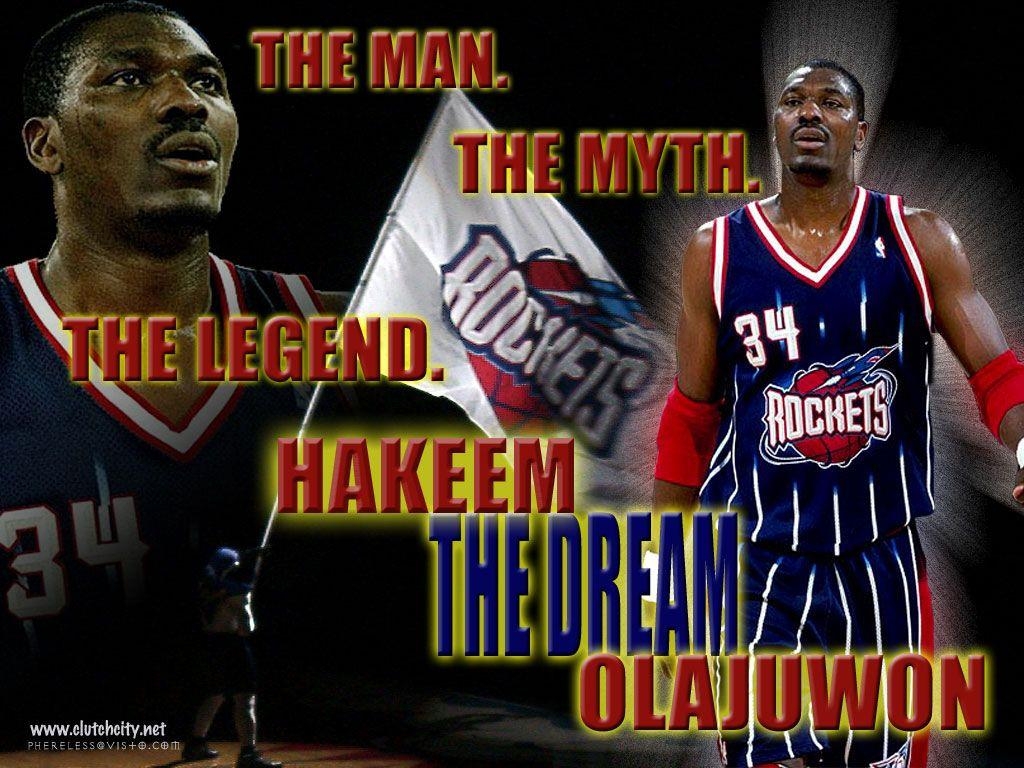 1030x770 Hakeem Olajuwon NBA player wallpaper, Desktop