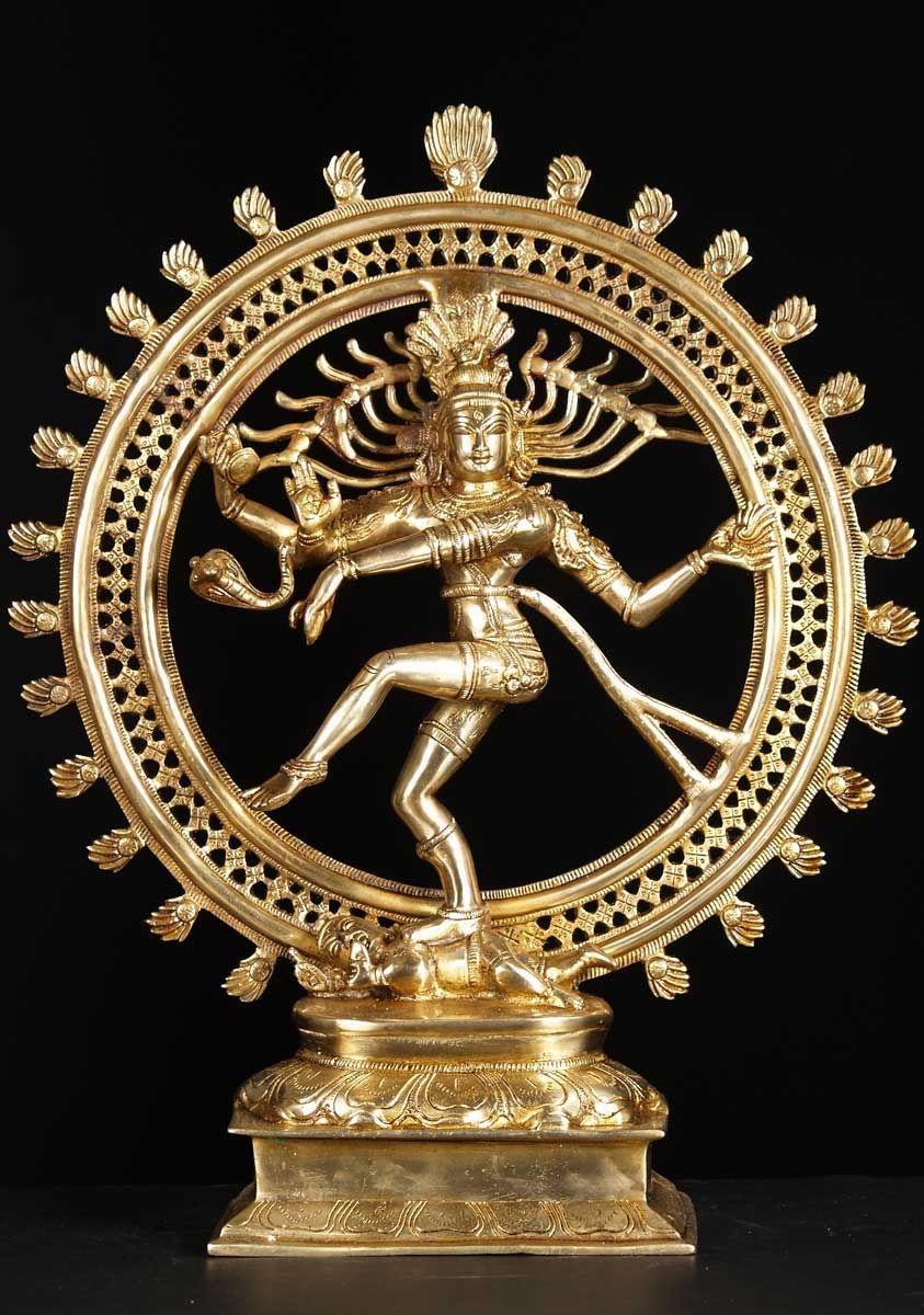 850x1200 View the Golden Brass Nataraja Statue 22. Shiva, Nataraja, Phone