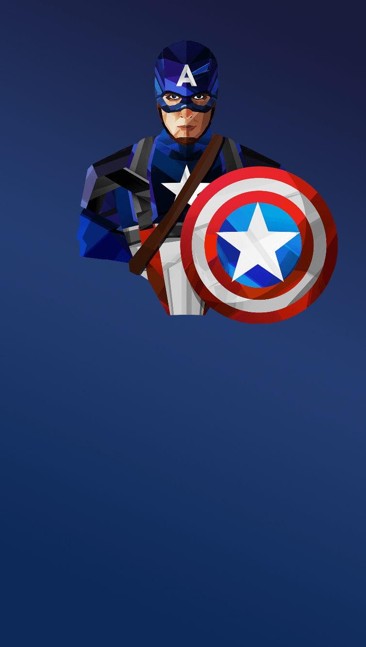 760x1340 Captain America Wallpaper for iPhone, Phone