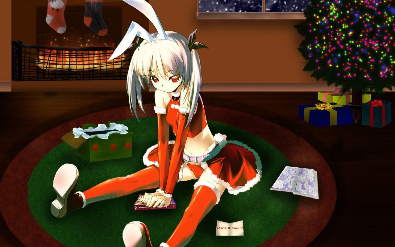 1280x800 Anime Christmas wallpaper. anime navideño. Christmas, Desktop