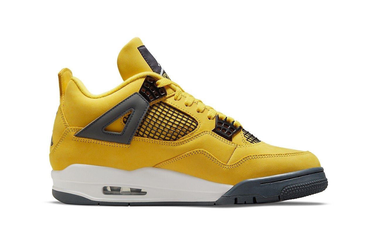 1280x860 Nike Air Jordan 4 Retro 'Lightning' 2021 Lifestyle Sneaker, Desktop