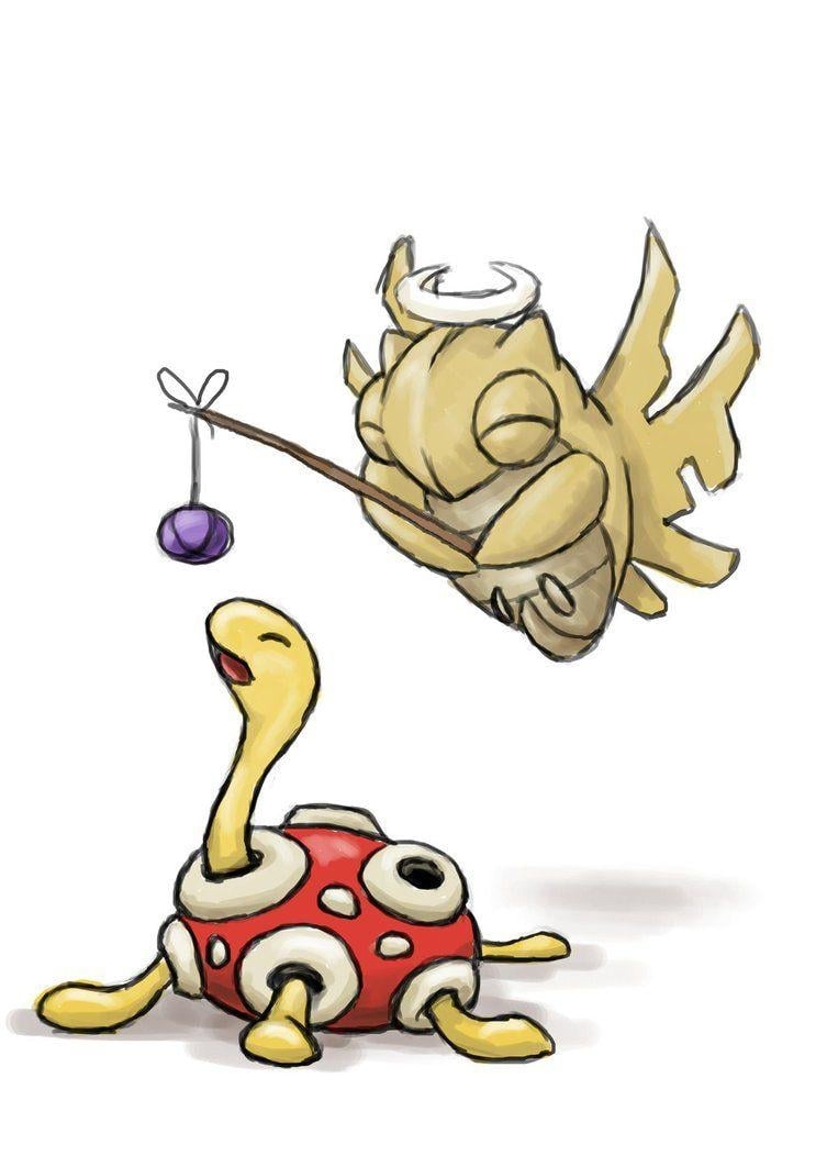 760x1070 Shedinja And Shuckle By Barely Sparrow, Phone