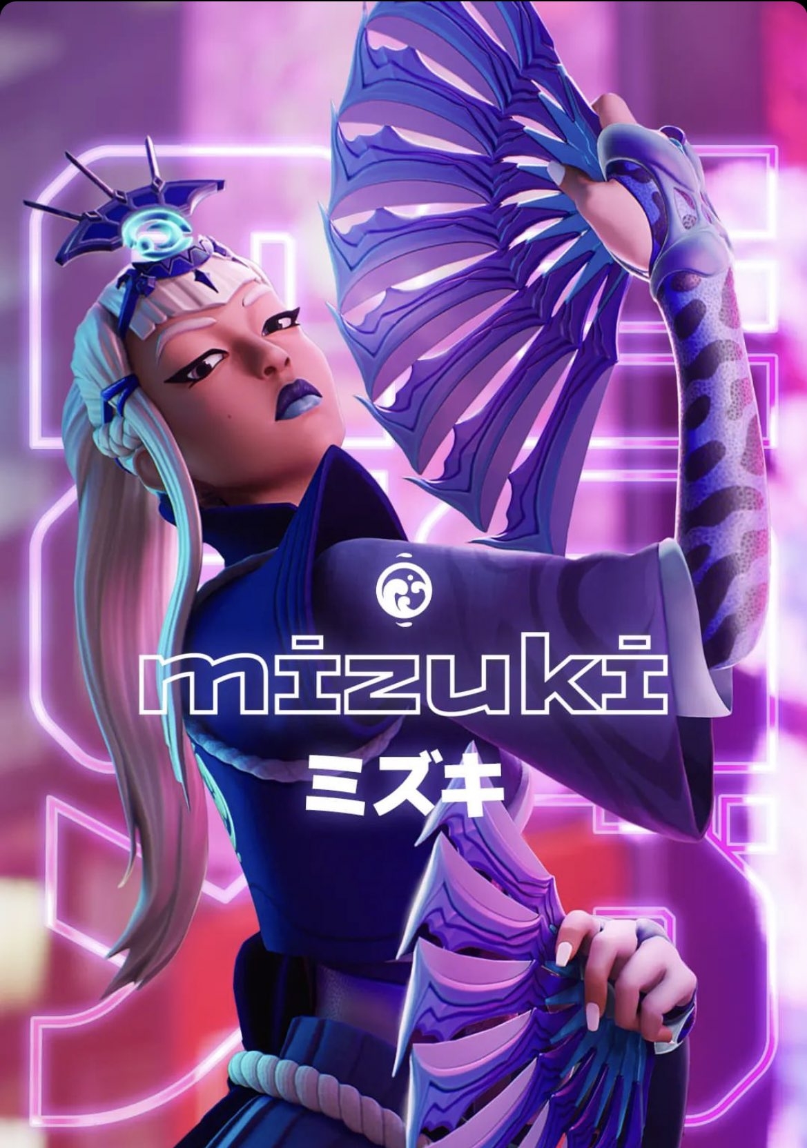 1170x1670 Mizuki Fortnite wallpaper, Phone