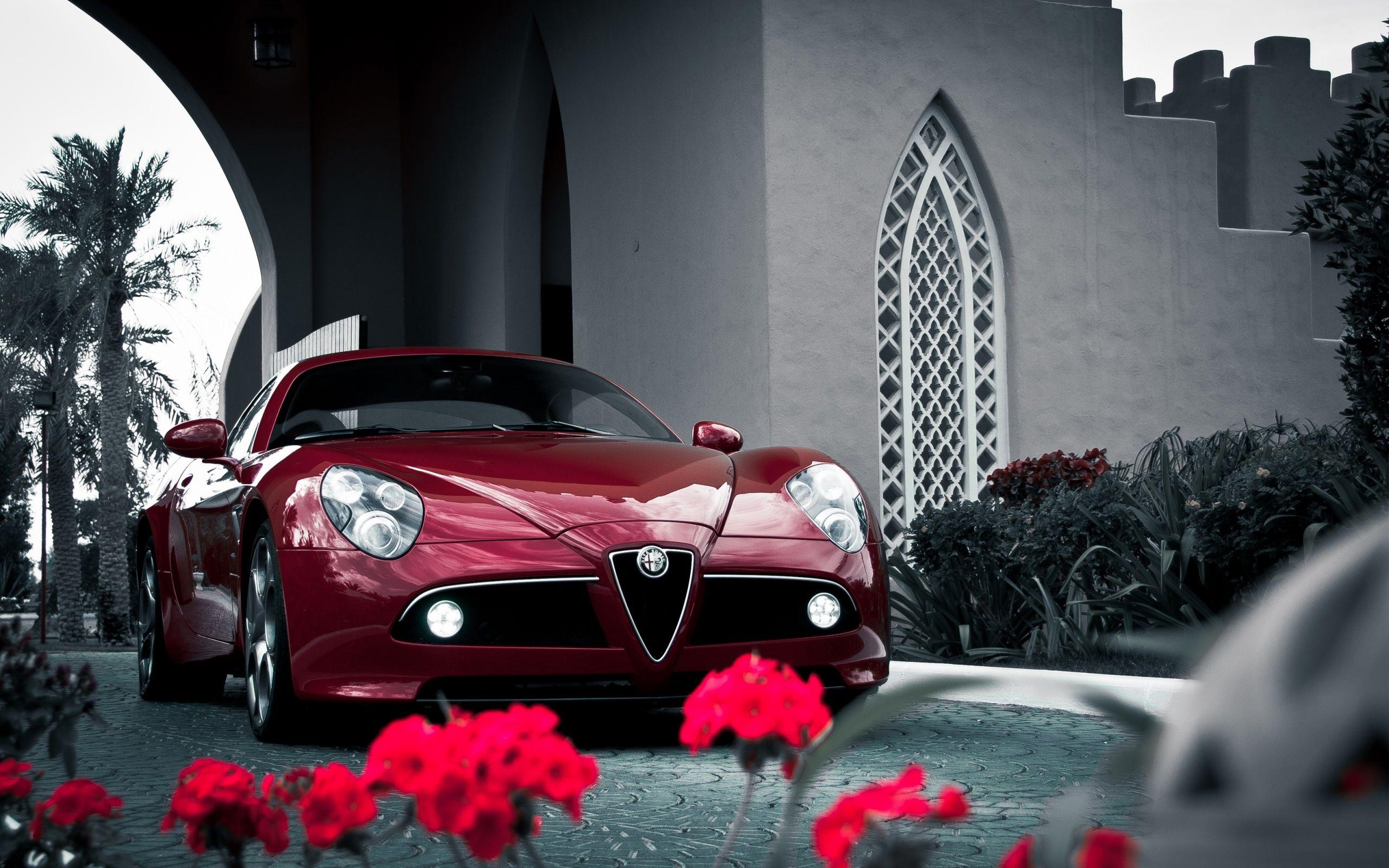 2560x1600 Alfa Romeo 8C Competizione HD Wallpaper. Background Image, Desktop