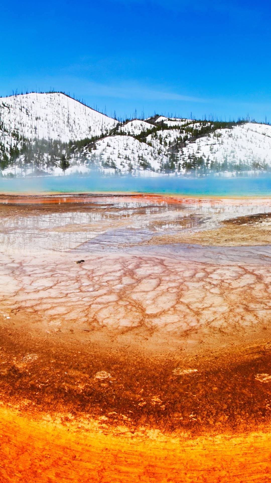 1080x1920 Yellowstone National Park Wallpaper, Phone