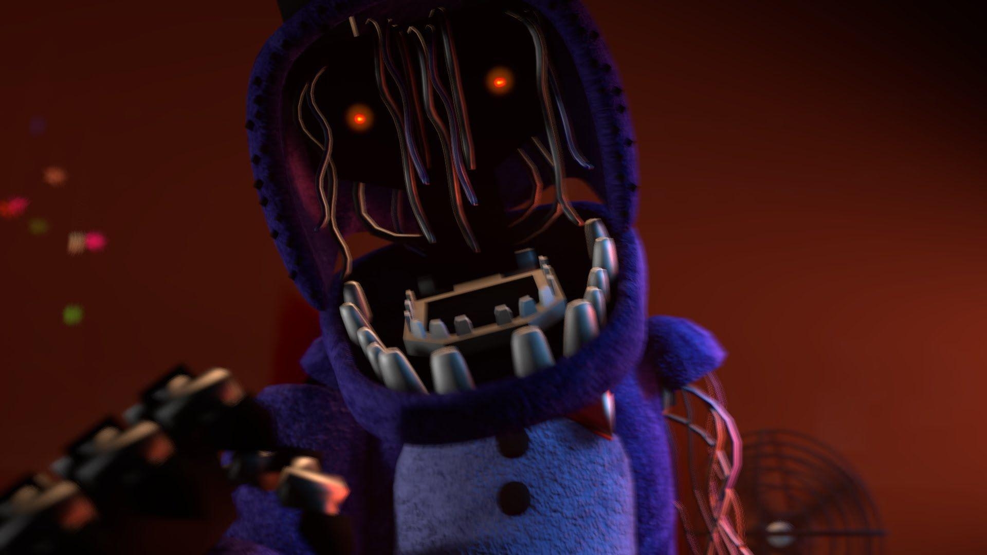 1920x1080 FNAF SFM Withered Bonnie Jumpscare (New Model), Desktop