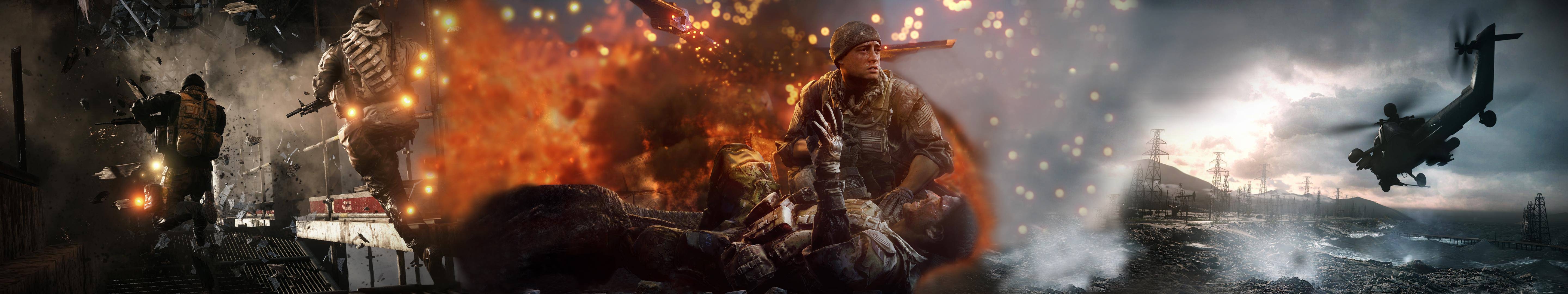 5760x1080 Video Game Battlefield 4 Wallpaper:, Dual Screen