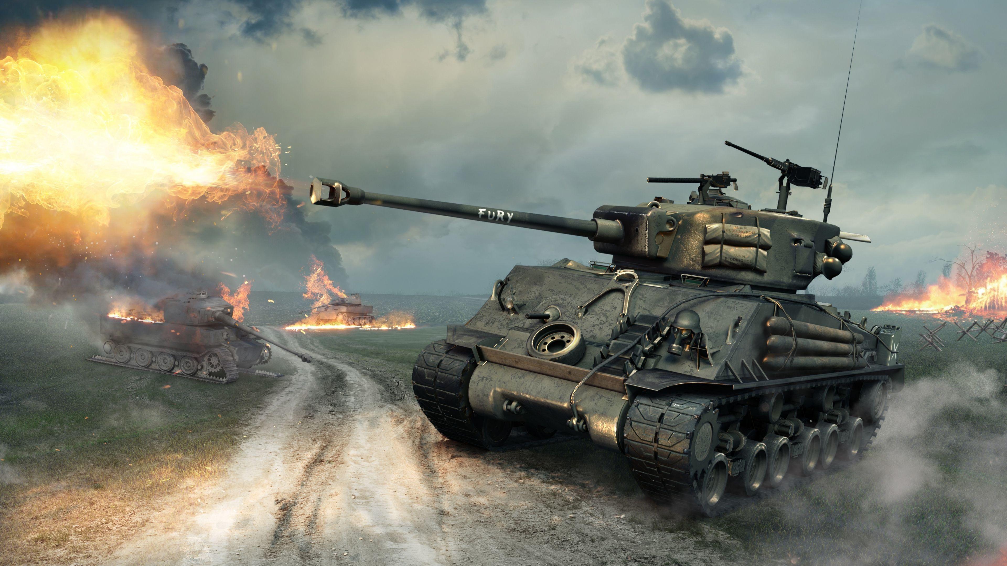 3840x2160 World Of Tanks Wallpaper Tiger, Desktop