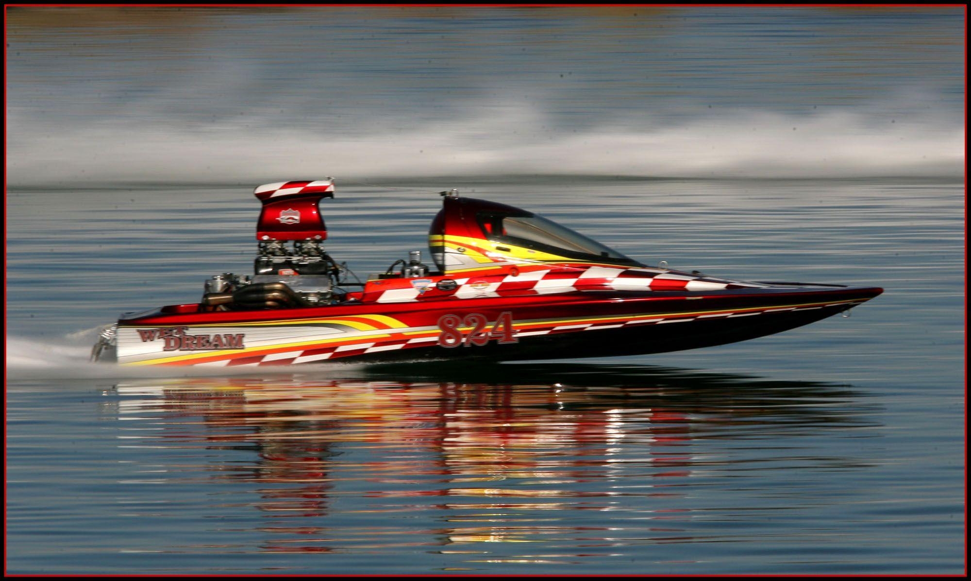 2000x1200 DRAG BOAT Race Racing Ship Hot Rod Rods Drag Engine G Wallpaper, Desktop