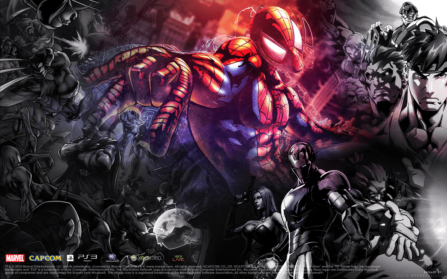 1440x900 Marvel Vs Capcom 3 Wallpaper, Desktop