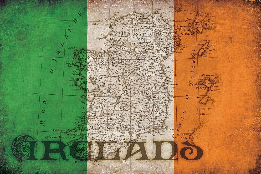 1100x730 image For > Irish American Flag Wallpaper. Ireland & Irish, Desktop