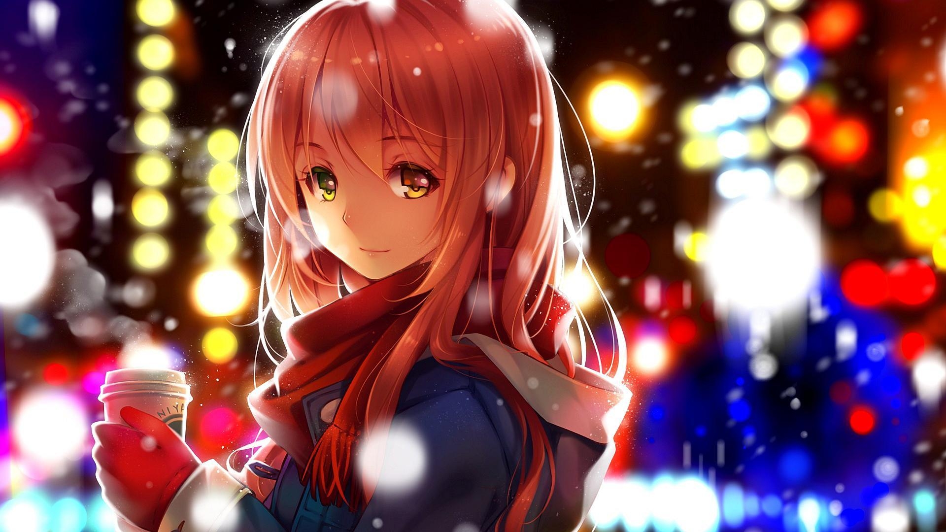 1920x1080 My Collection Of Christmas Winter Anime, Desktop