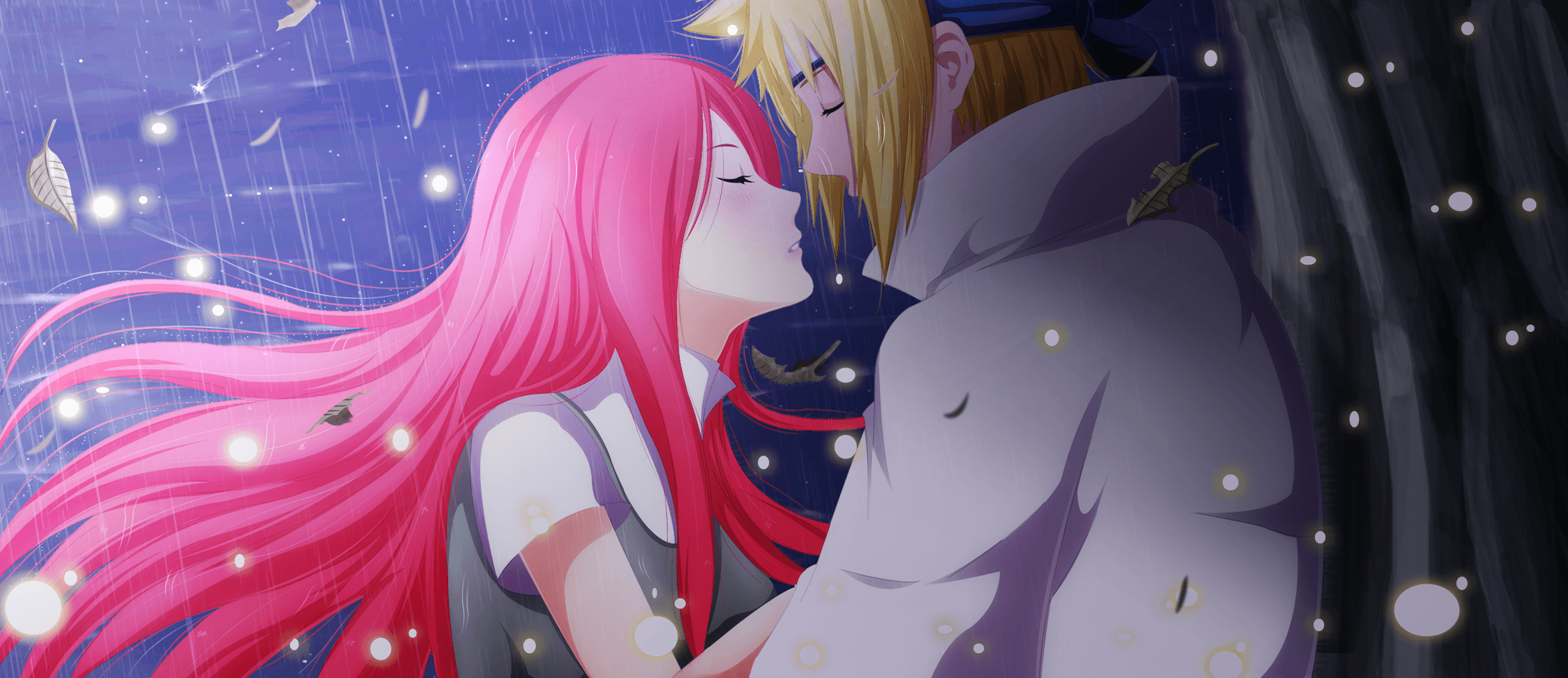 2380x1030 Kushina Uzumaki HD Wallpaper, Dual Screen